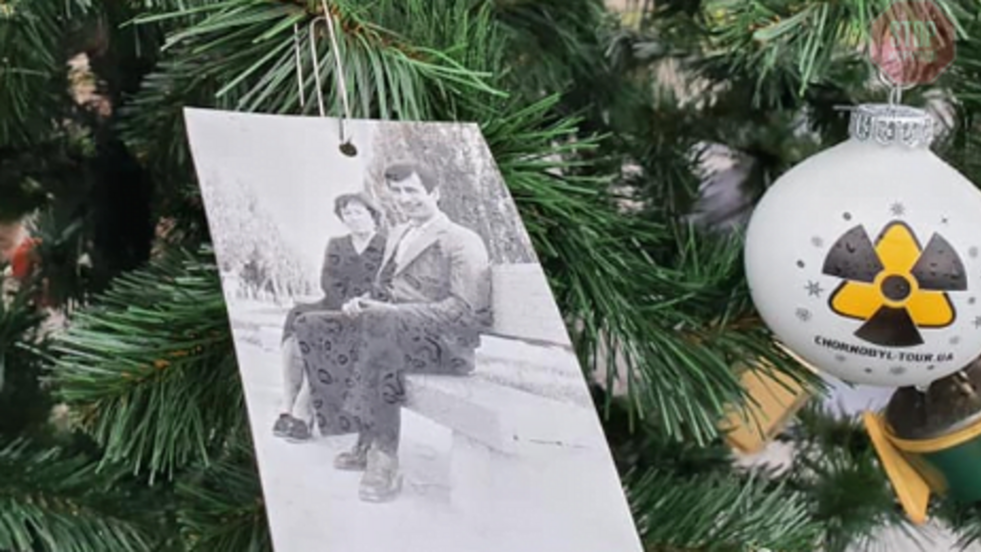 У Прип'яті знову встановили новорічну ялинку (фото)