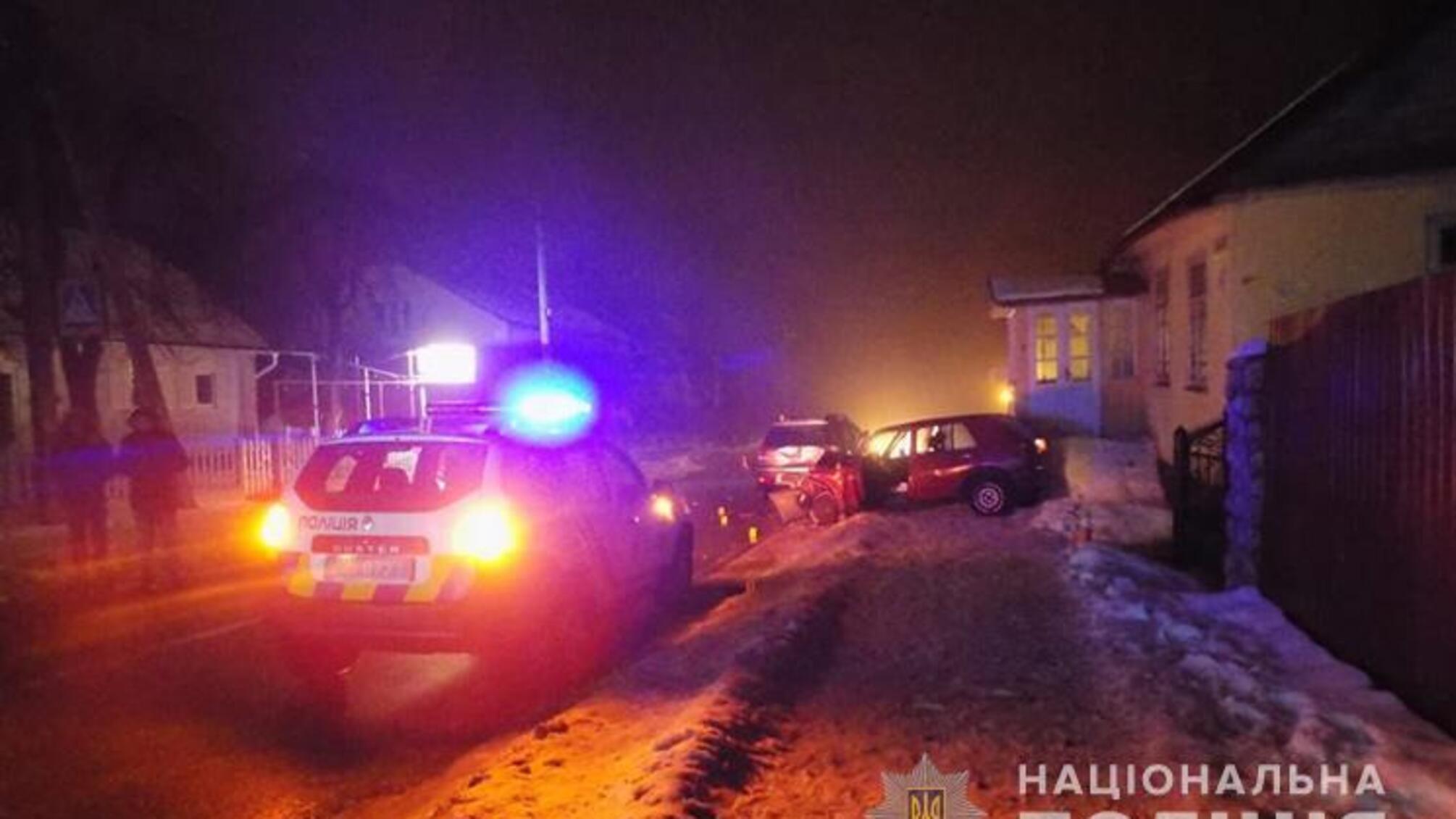 На Тернопільщині п'яний водій збив двох жителів міста й поліцейського