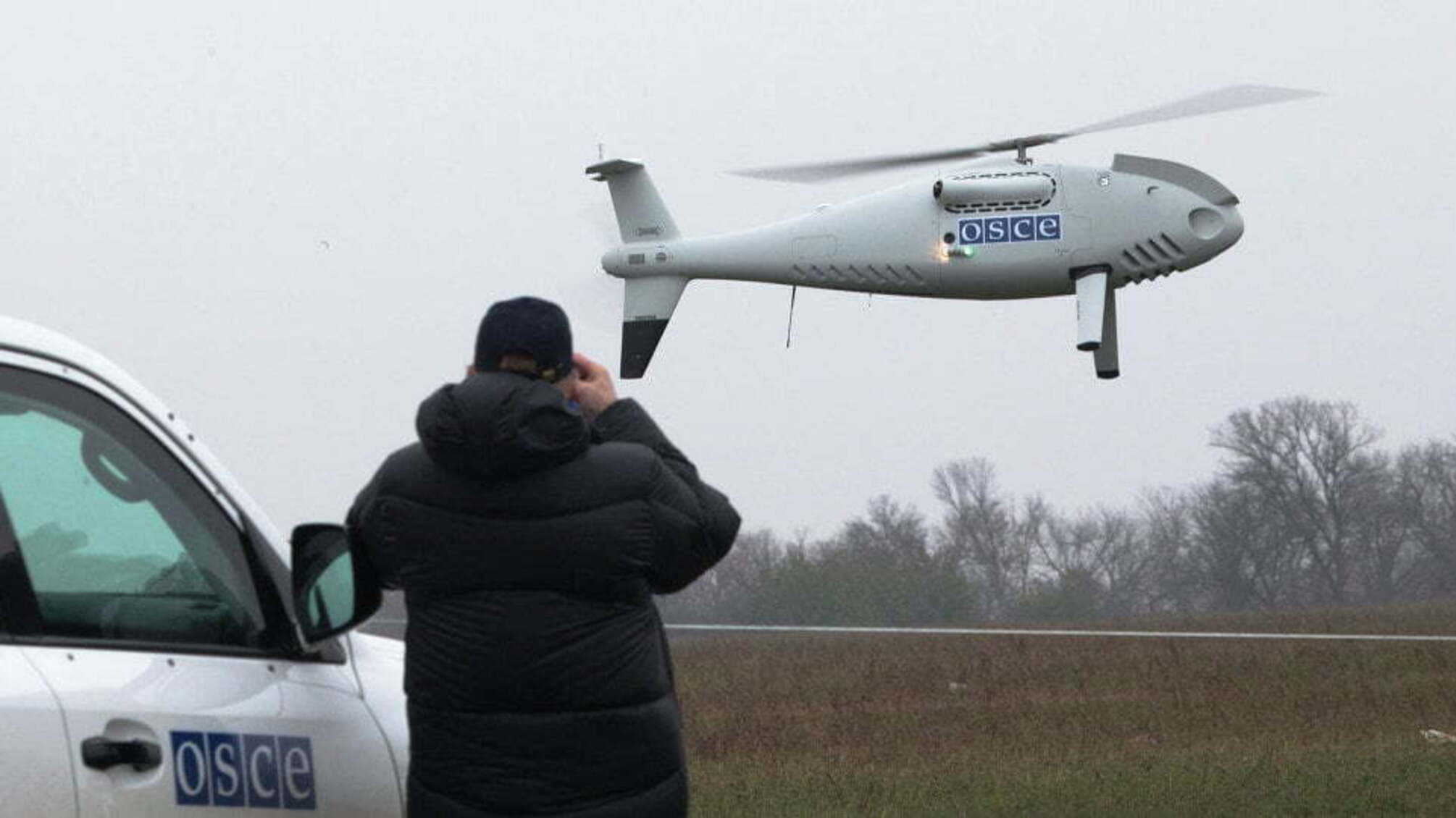 Російські окупанти відкрили вогонь по БПЛА – спостерігачі ОБСЄ терміново покинули територію