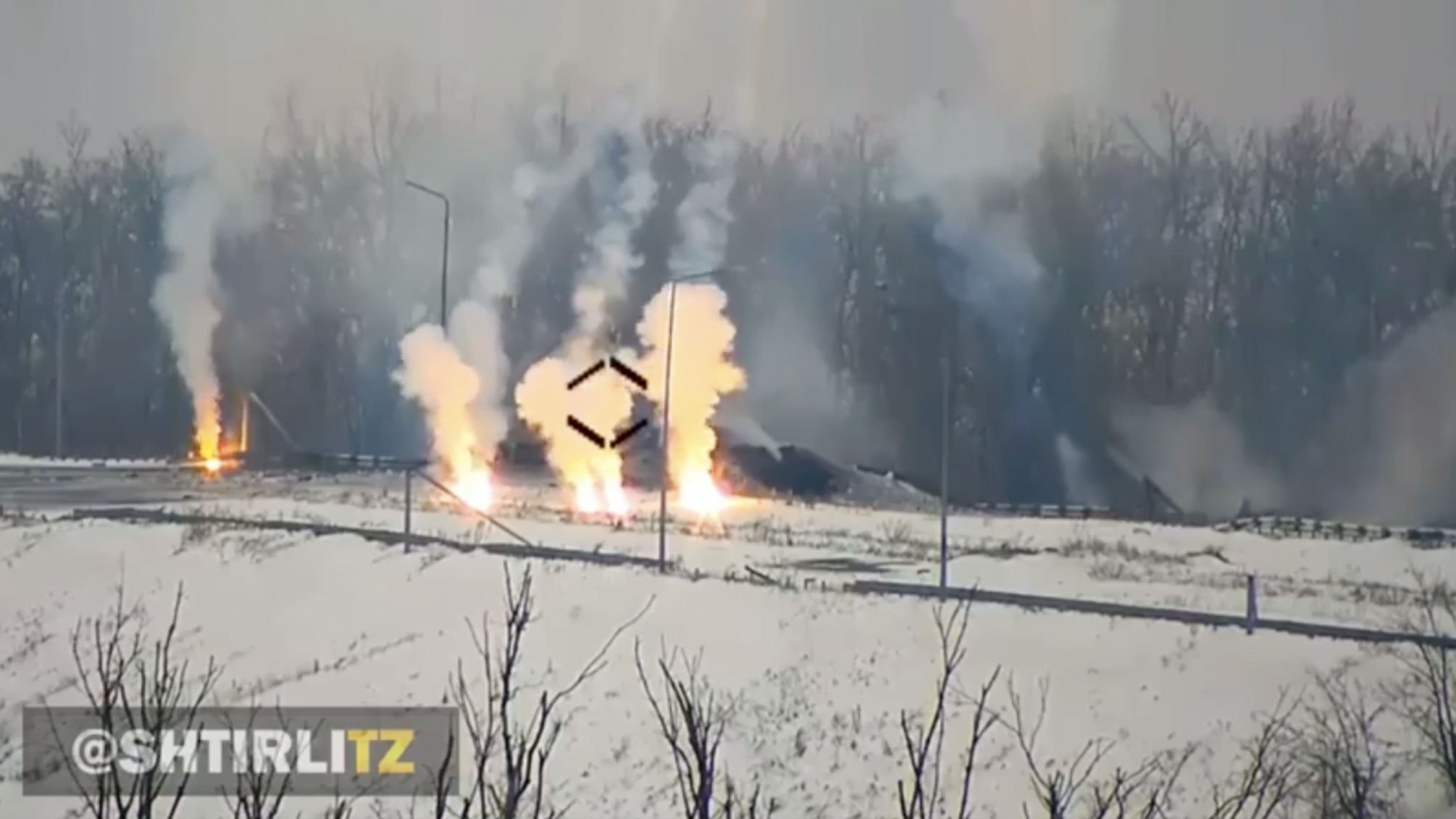 У мережі з’явилось видовищне відео знищення дзоту окупантів силами ООС