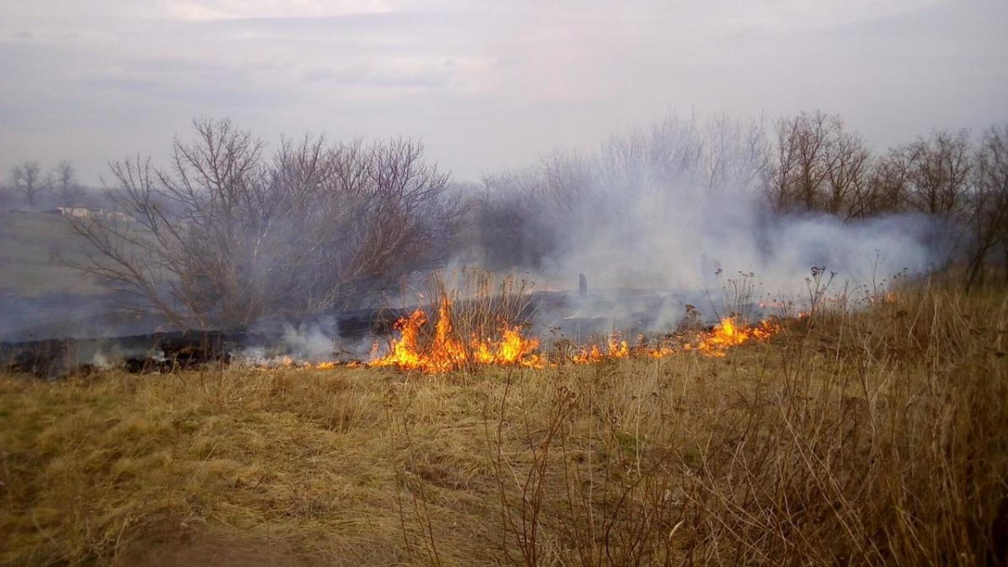 Дніпропетровська область у вогні - 39 підпалів за ніч (ФОТО)