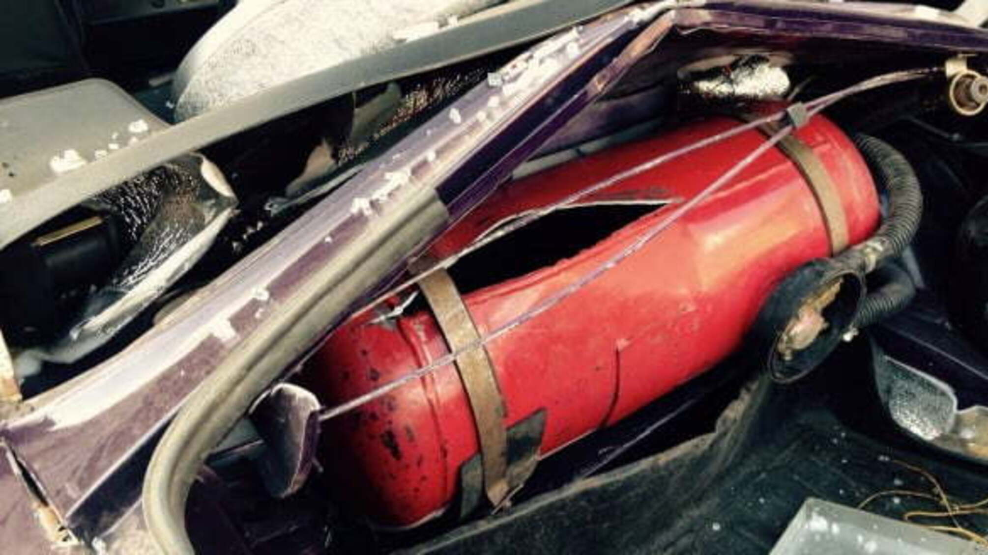У Харкові внаслідок вибуху газового балона в автомобілі загинула людина