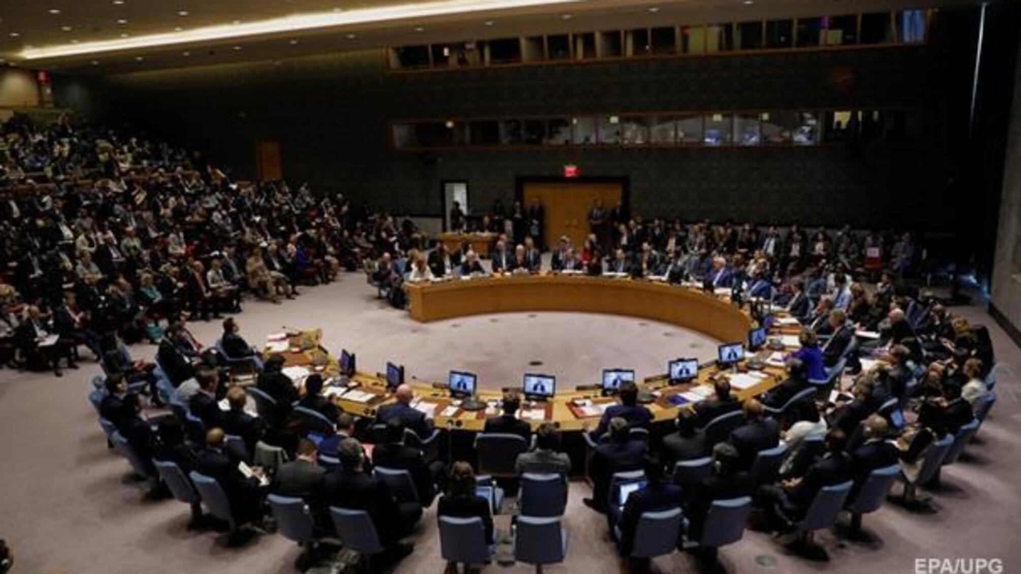 Радбез ООН проведе нараду через початок видачі паспортів Росії на Донбасі