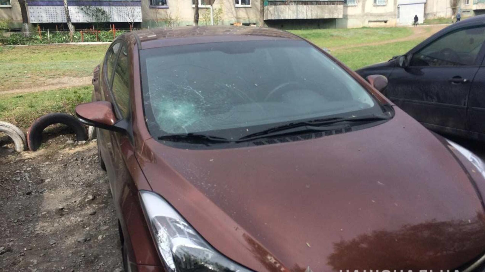 На Дніпропетровщині за одну ніч чоловік розбив 25 автомобілів