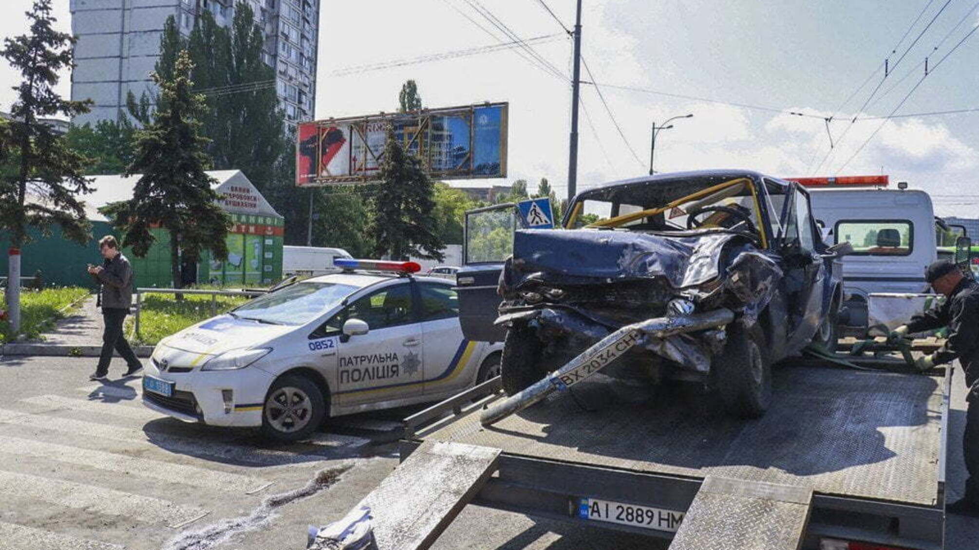 Жахлива смертельна ДТП в Києві з військовими ЗСУ: двоє бійців померли на місці