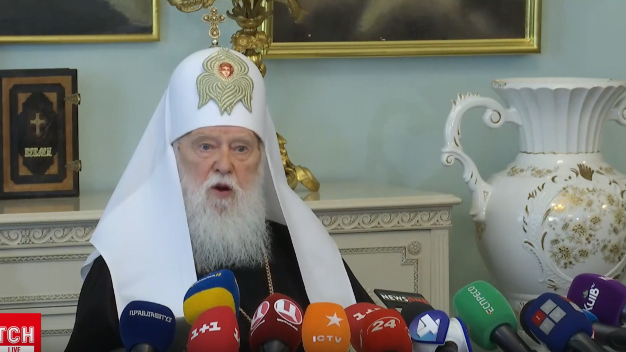 'Він йде кривими дорогами', – Філарет почав відкрито ображати главу ПЦУ Єпіфанія