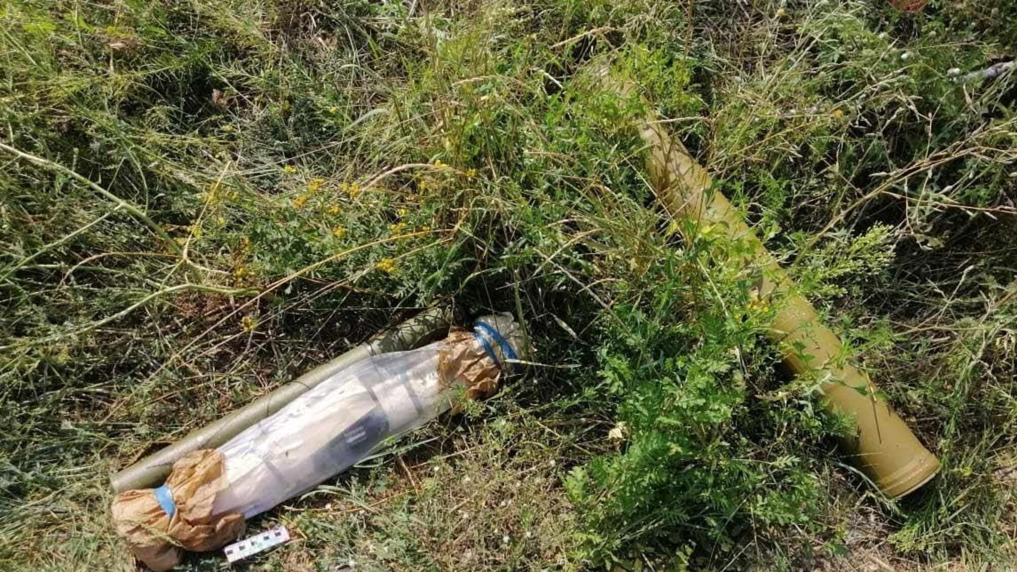 На Дніпропетровщині поблизу дороги виявили боєприпаси (ФОТО)