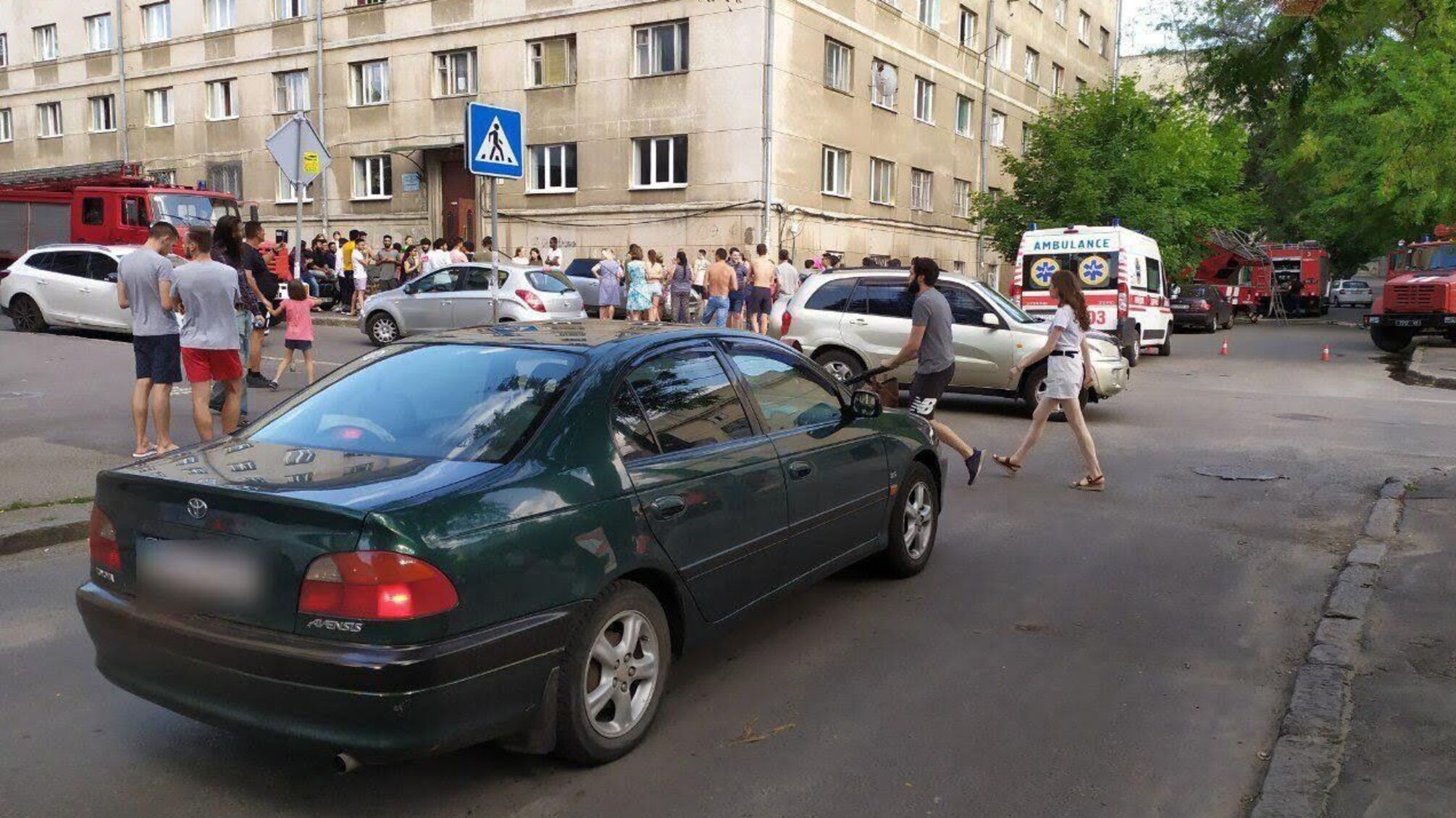 На Одещині сталася пожежа у гуртожитку