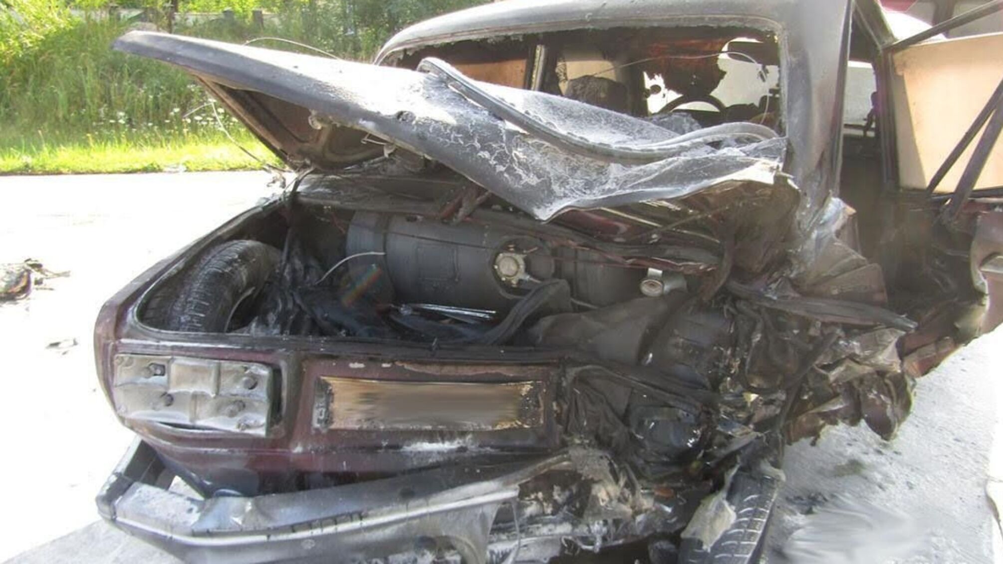На Житомирщині вибухнула газова установка в автомобілі: 4 постраждалих (фото)