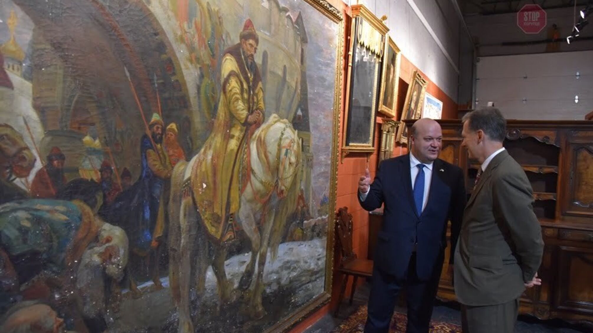 В Україну повернули картину зі США, викрадену нацистами під час Другої світової війни (фото)