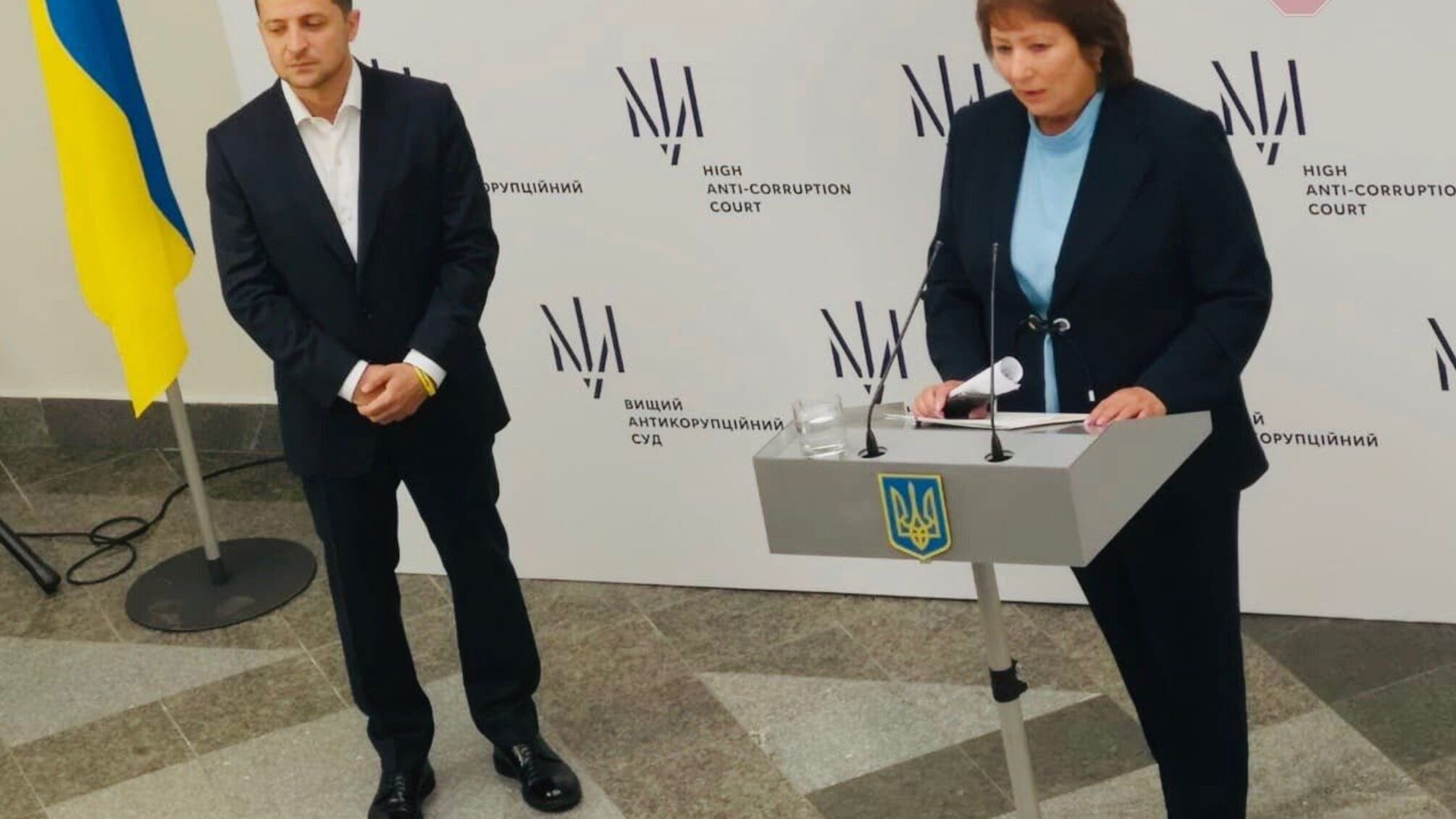 Зеленський пожартував з Богданом на відкритті Вищого антикорупційного суду – цитата