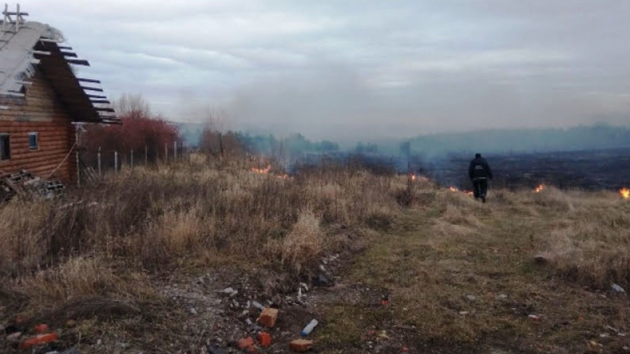 Житомирська область: за добу рятувальники ліквідували 9 загорянь на відкритій території