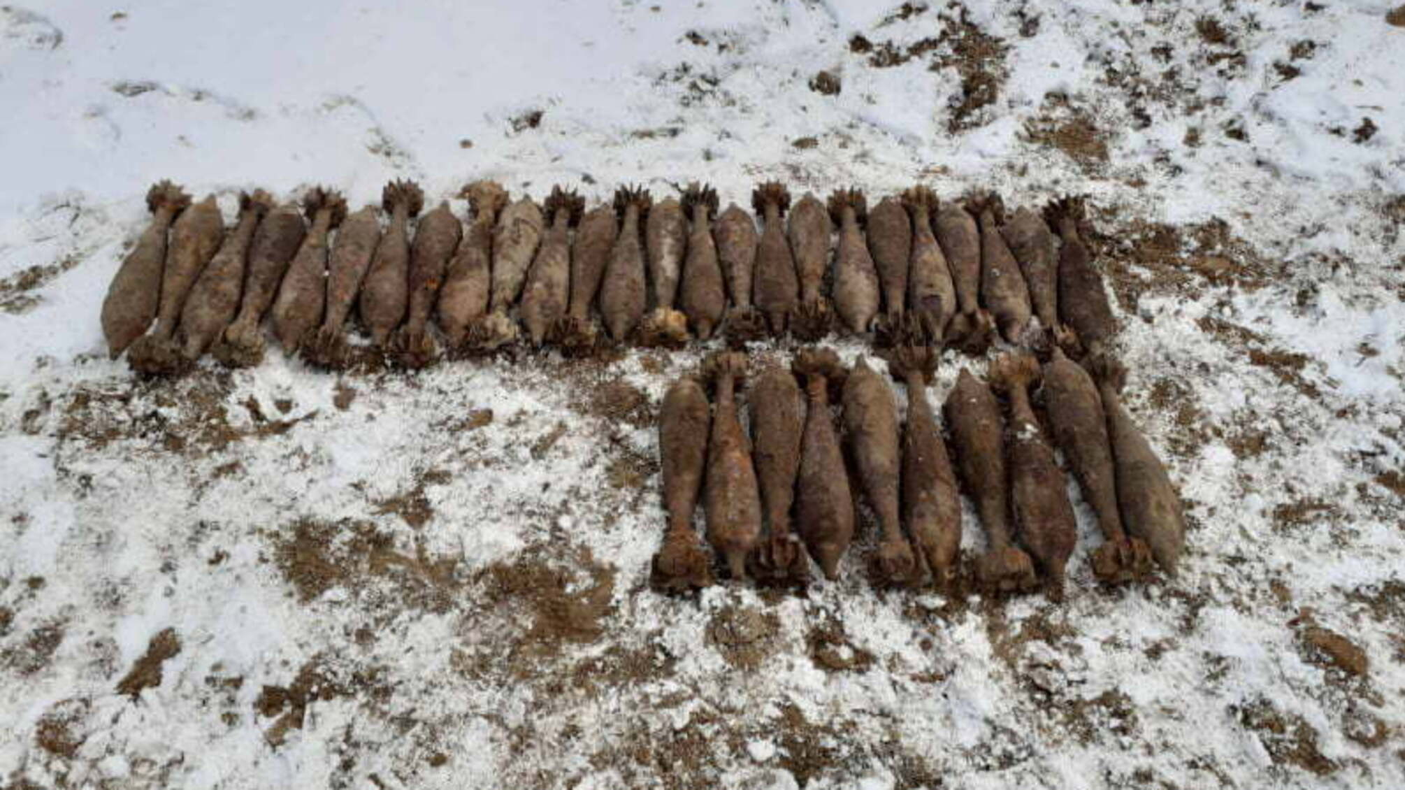 Житомирська область: піротехніки ДСНС області знищили 35 мінометних мін часів минулих війн