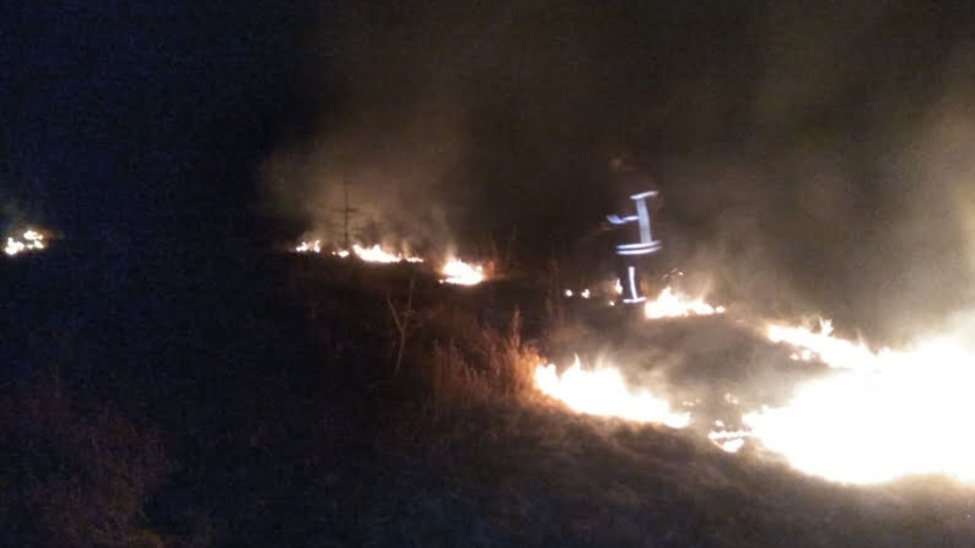 Житомирська область: вогнеборцями ліквідовано загоряння сухотрав’я