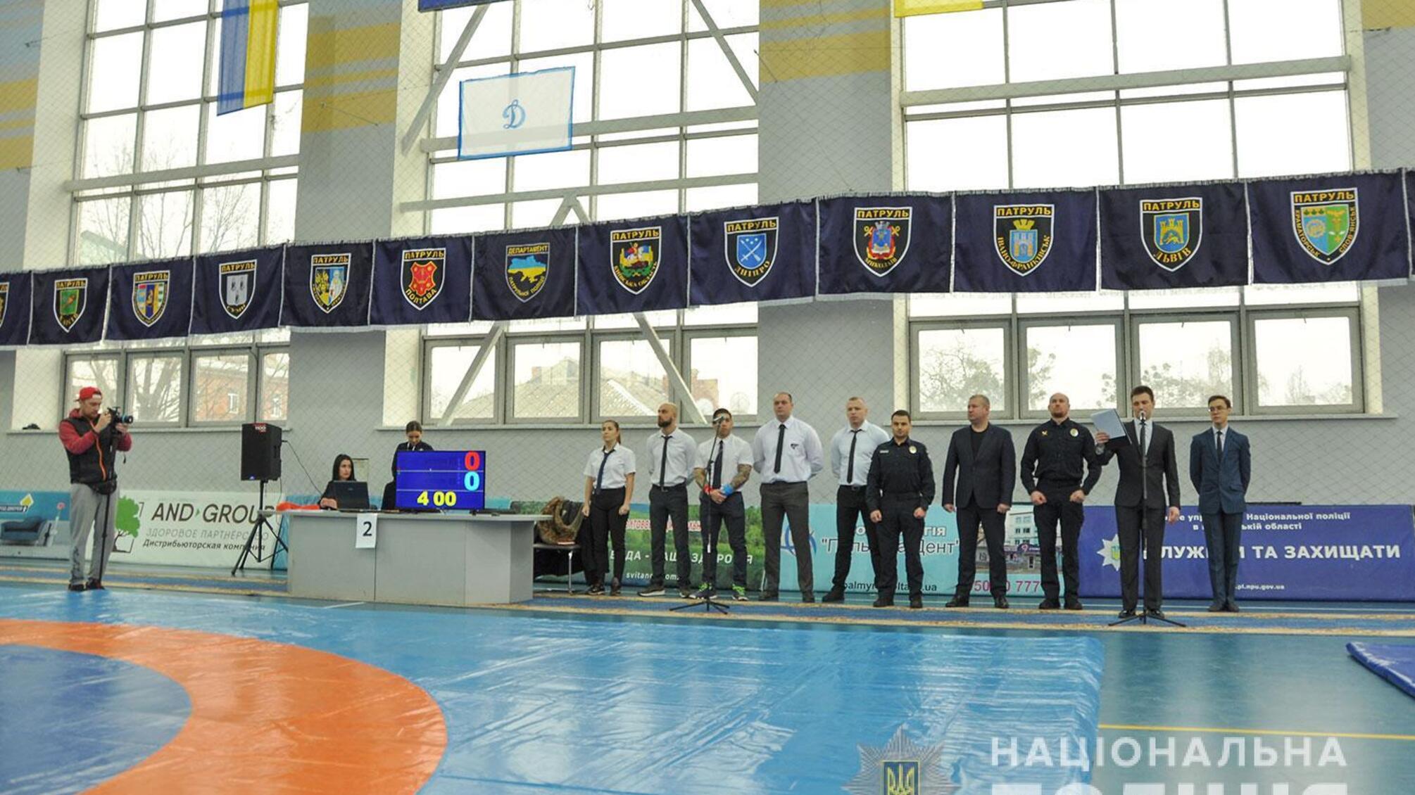 У Полтаві стартував Чемпіонат України з Джиу-Джитсу серед патрульних поліцейських
