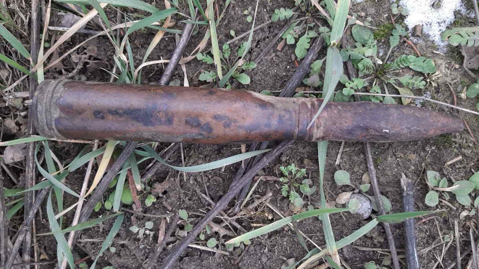 Хмельницька область: сапери знищили 23 мм артилерійський снаряд часів Другої Світової війни