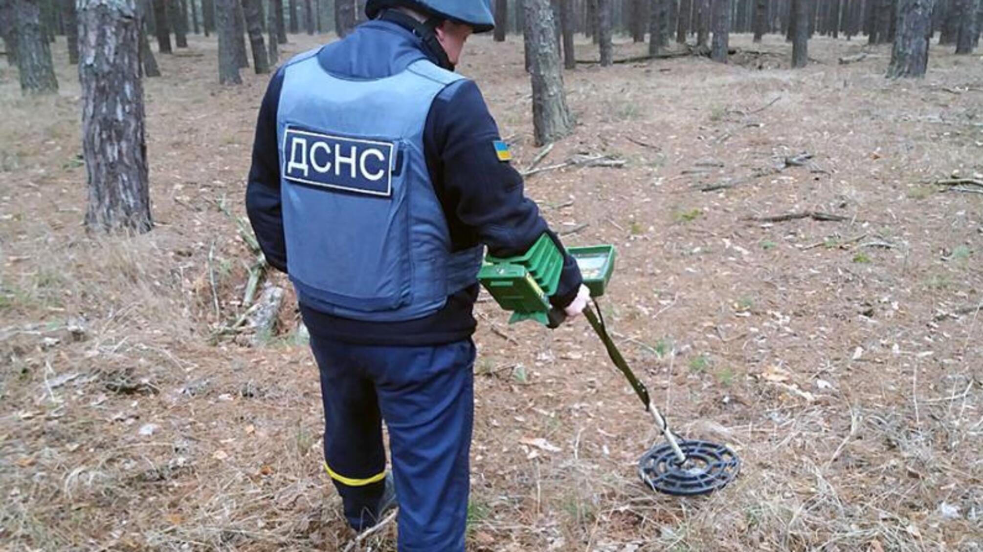 Полтавська область: піротехніки знищили застарілий боєприпас