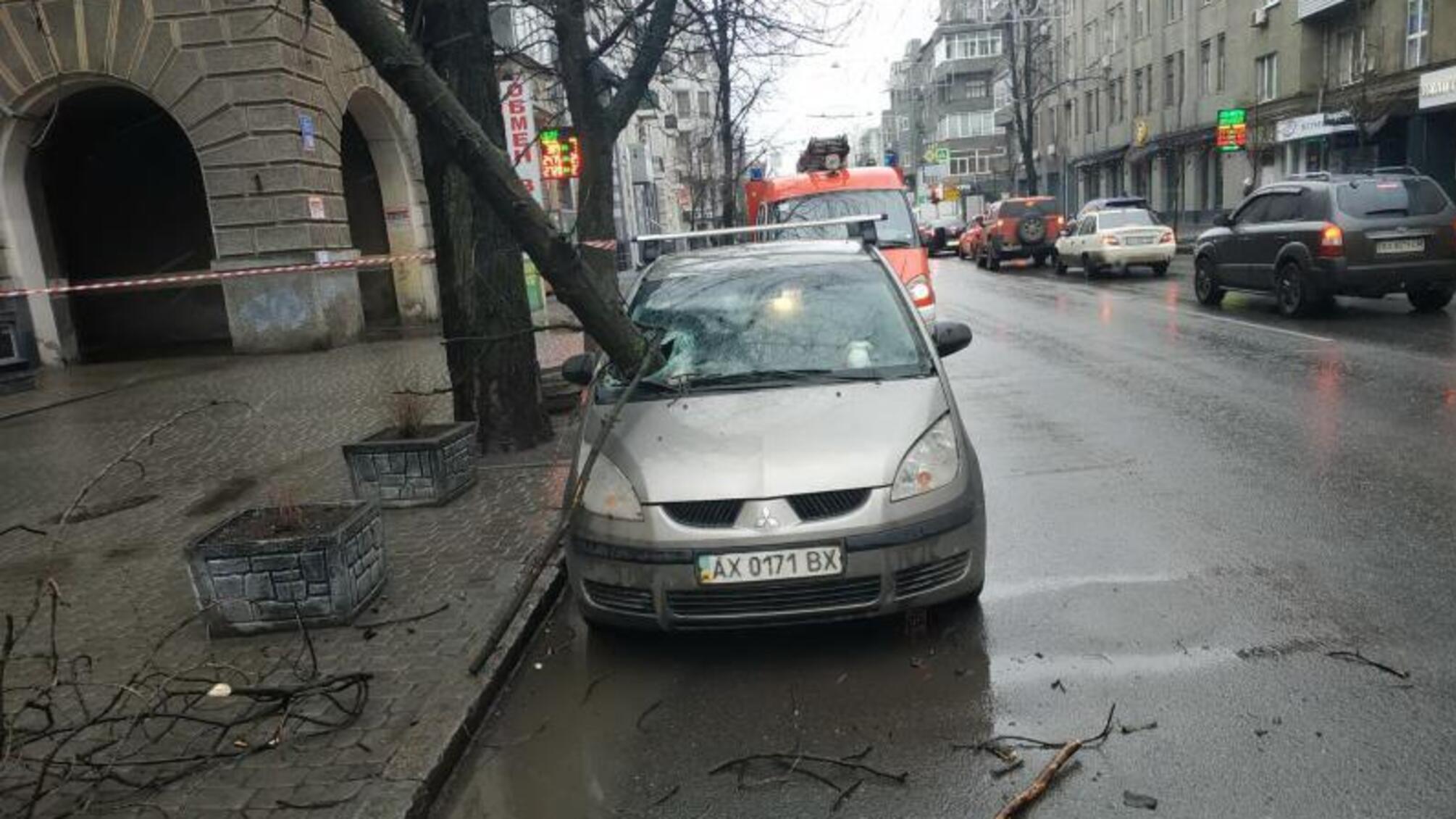 Харківська область: рятувальники ліквідовували наслідки негоди