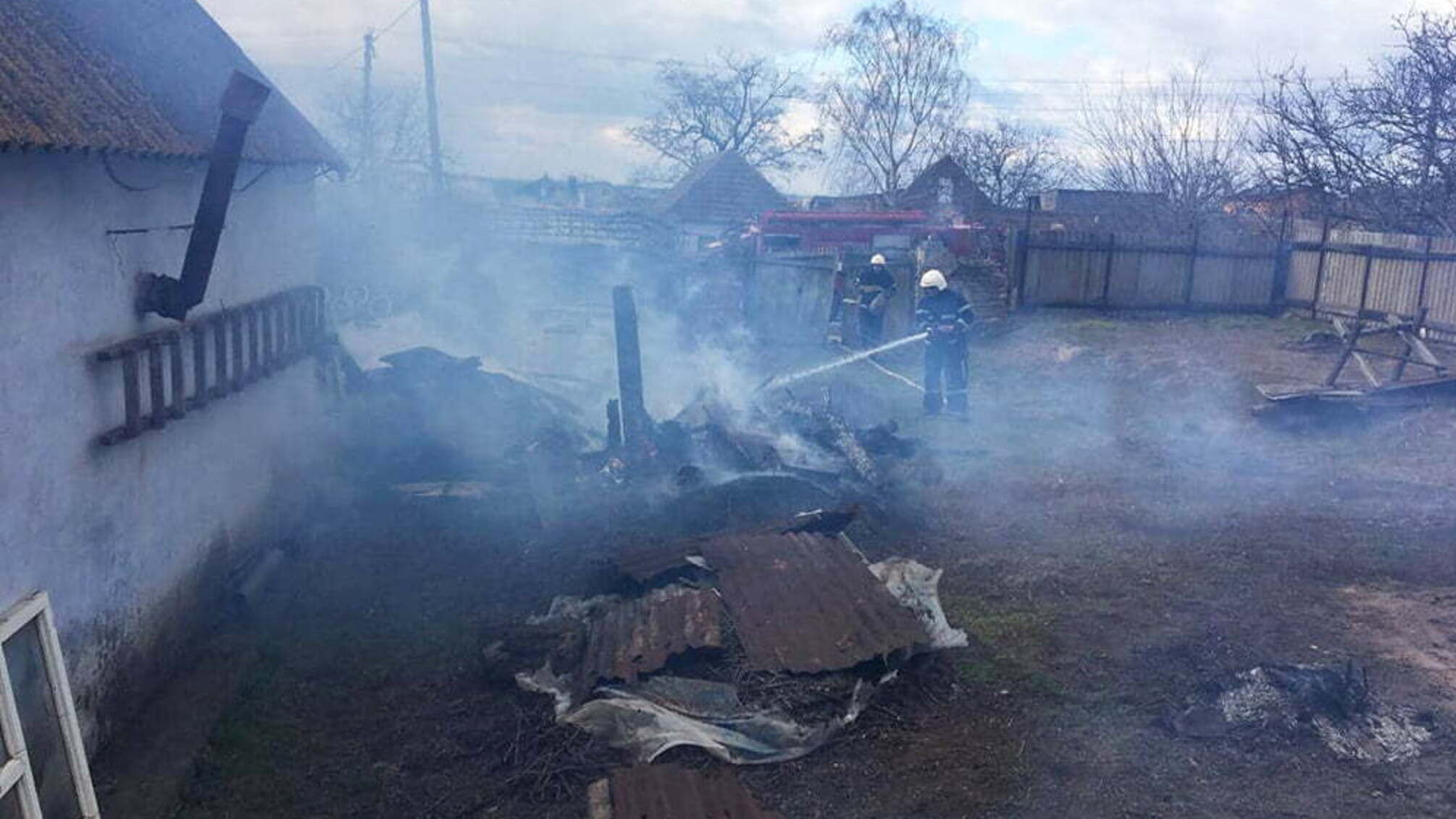 Вогнеборці Миколаївщини загасили п’ять пожеж у приватному секторі