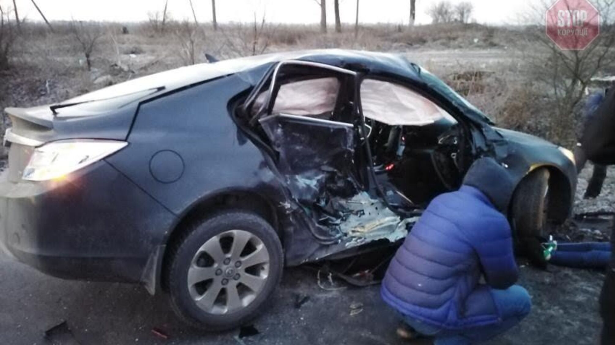 Смертельне ДТП на Київщині: зіткнулись два авто (фото)