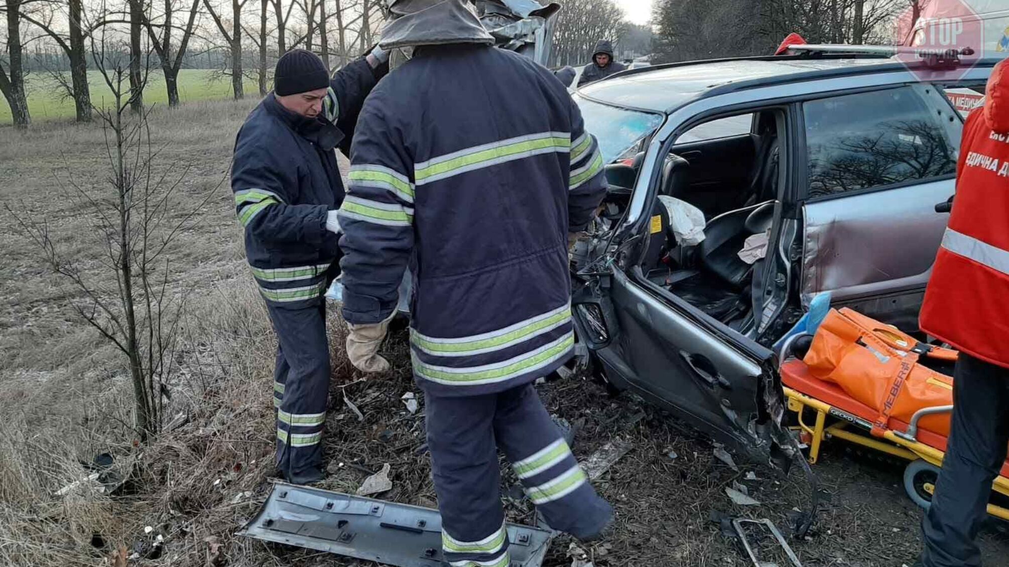 На Київщині в ДТП постраждало п'ятеро людей