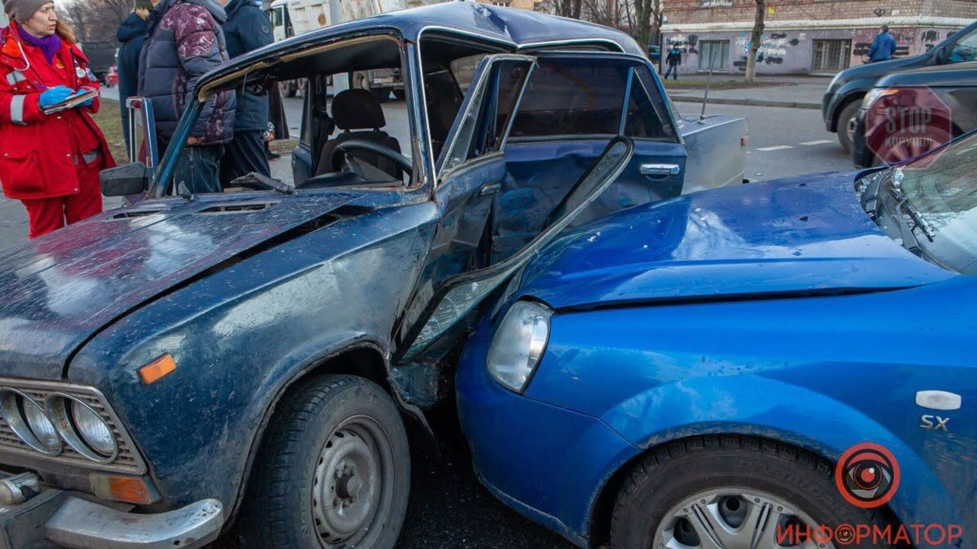 В ДТП на Дніпропетровщині постраждало двоє людей: подробиці