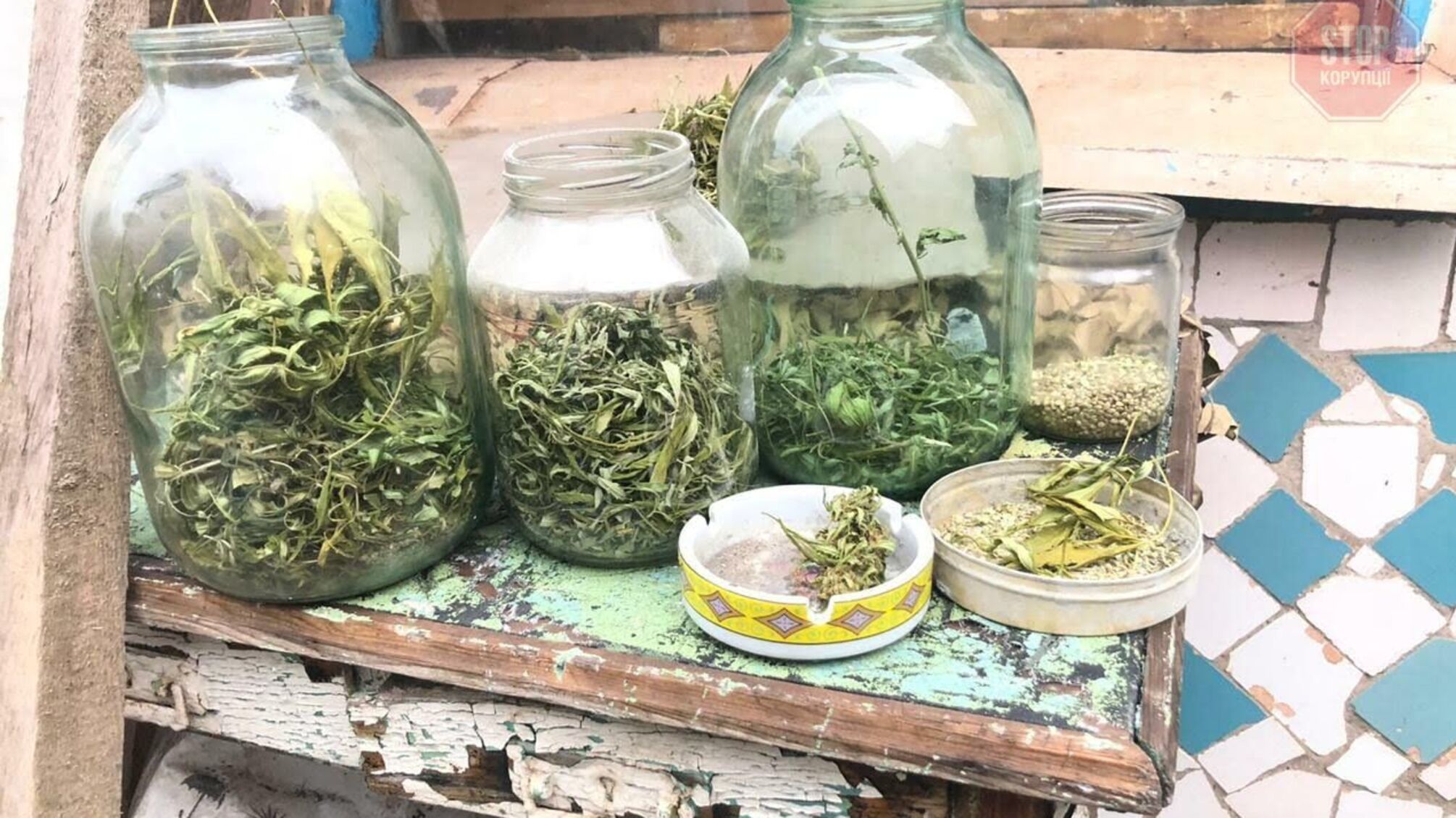 Майже півкілограма канабісу поліція знайшла у жителя Кривого Рогу (фото)