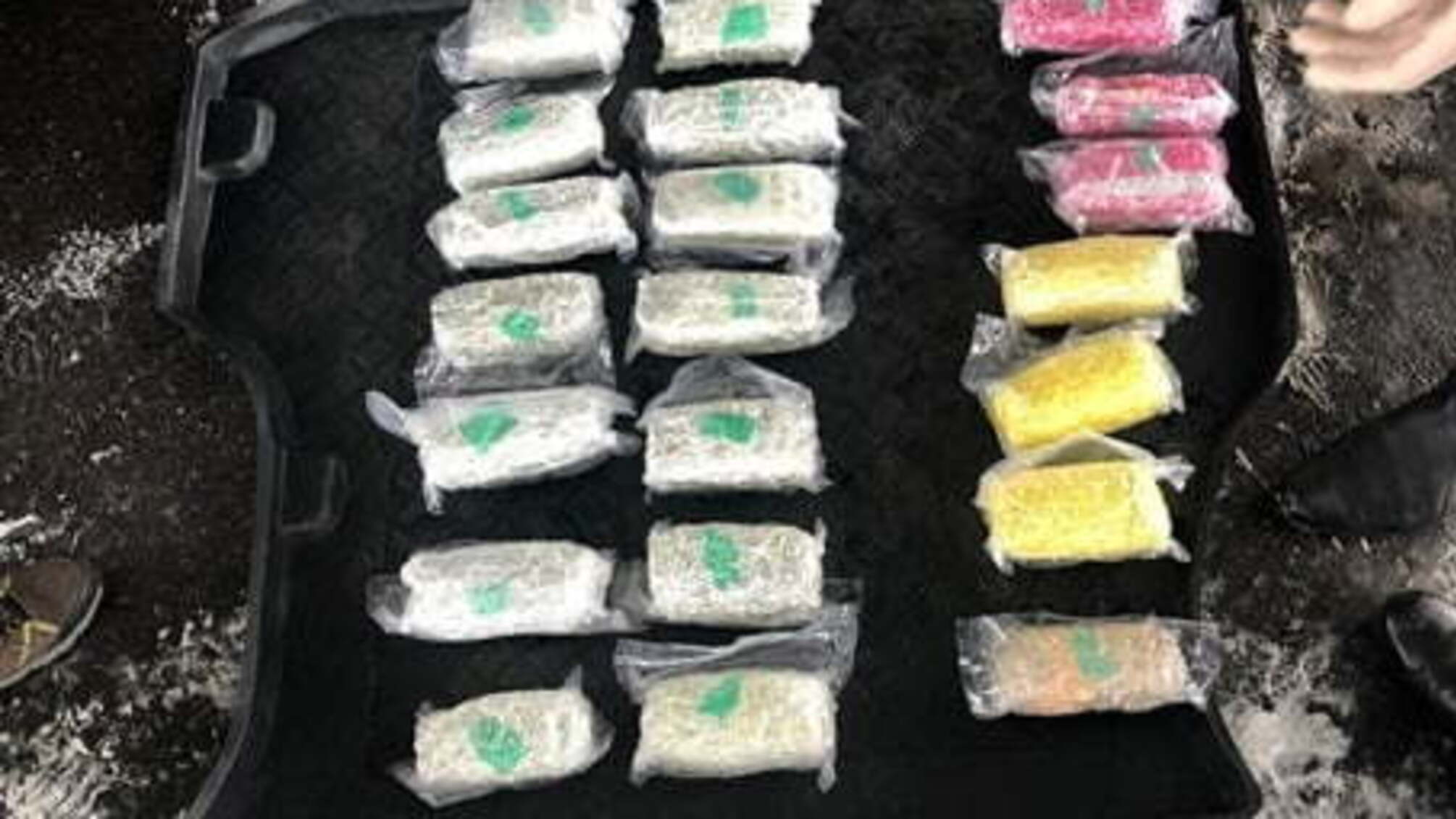 Чоловік намагався провезти до Росії 20 кілограмів наркотиків (фото)