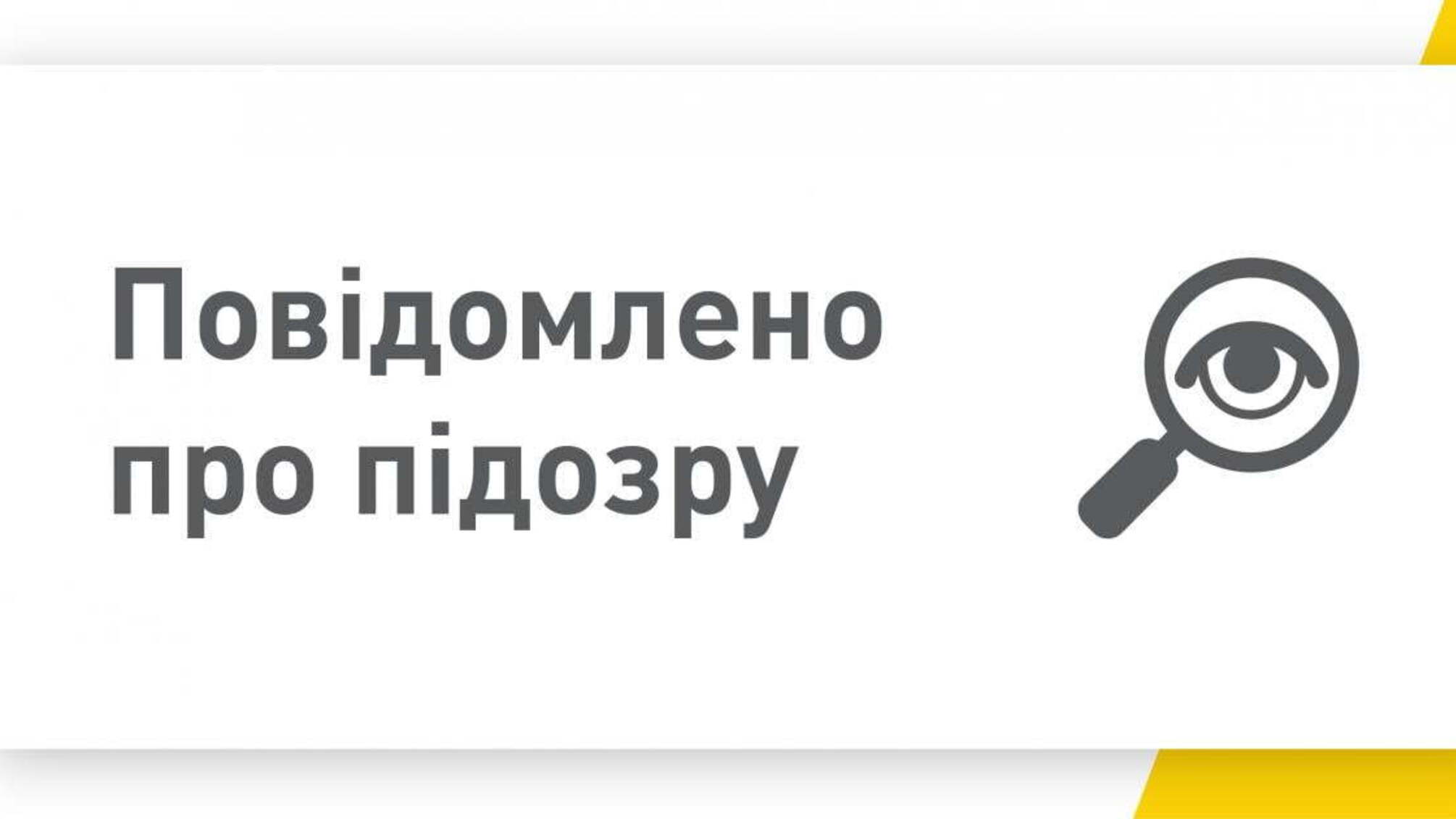 Народний депутат VIII скликання підозрюється у декларуванні недостовірних відомостей