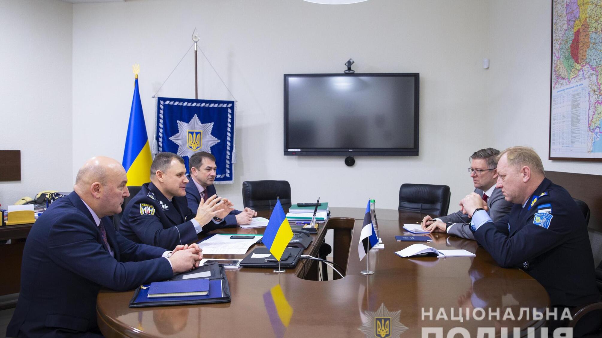 Нацполіція поглибить співпрацю з естонськими колегами
