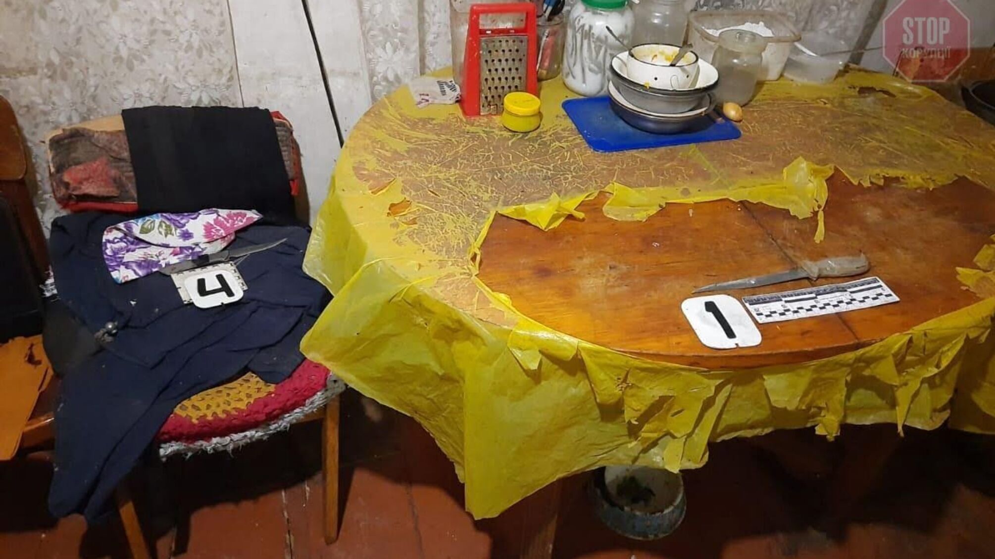 На Харківщині 14-річний підліток намагався зарізати свого батька (фото)