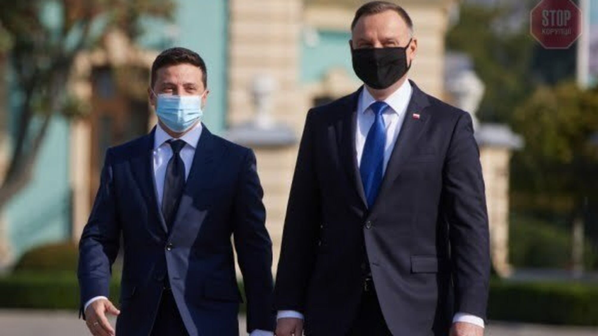 Президент Польщі Дуда та Зеленський відвідають Одесу