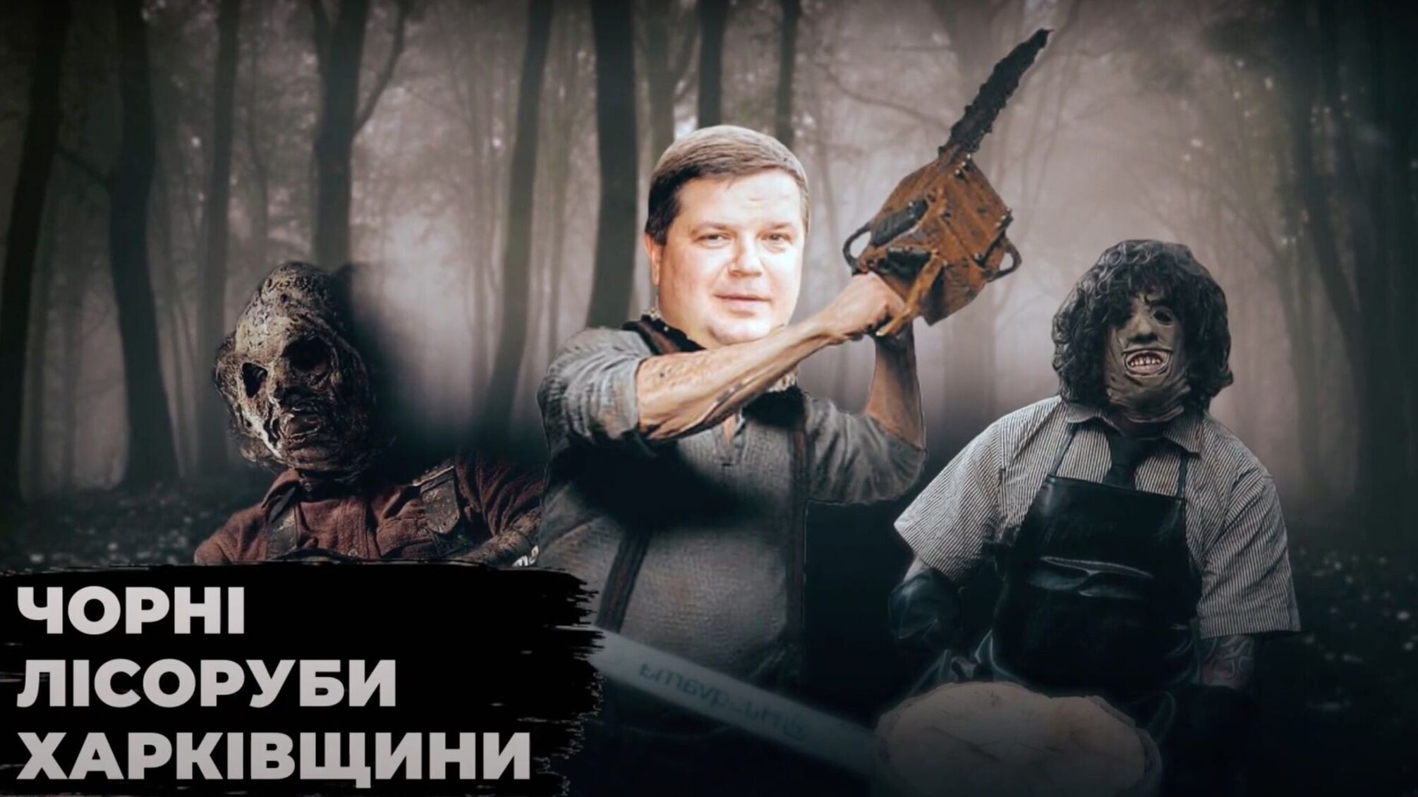 Зеленському розповіли, хто «кришує» незаконне вирубування лісу на Харківщині