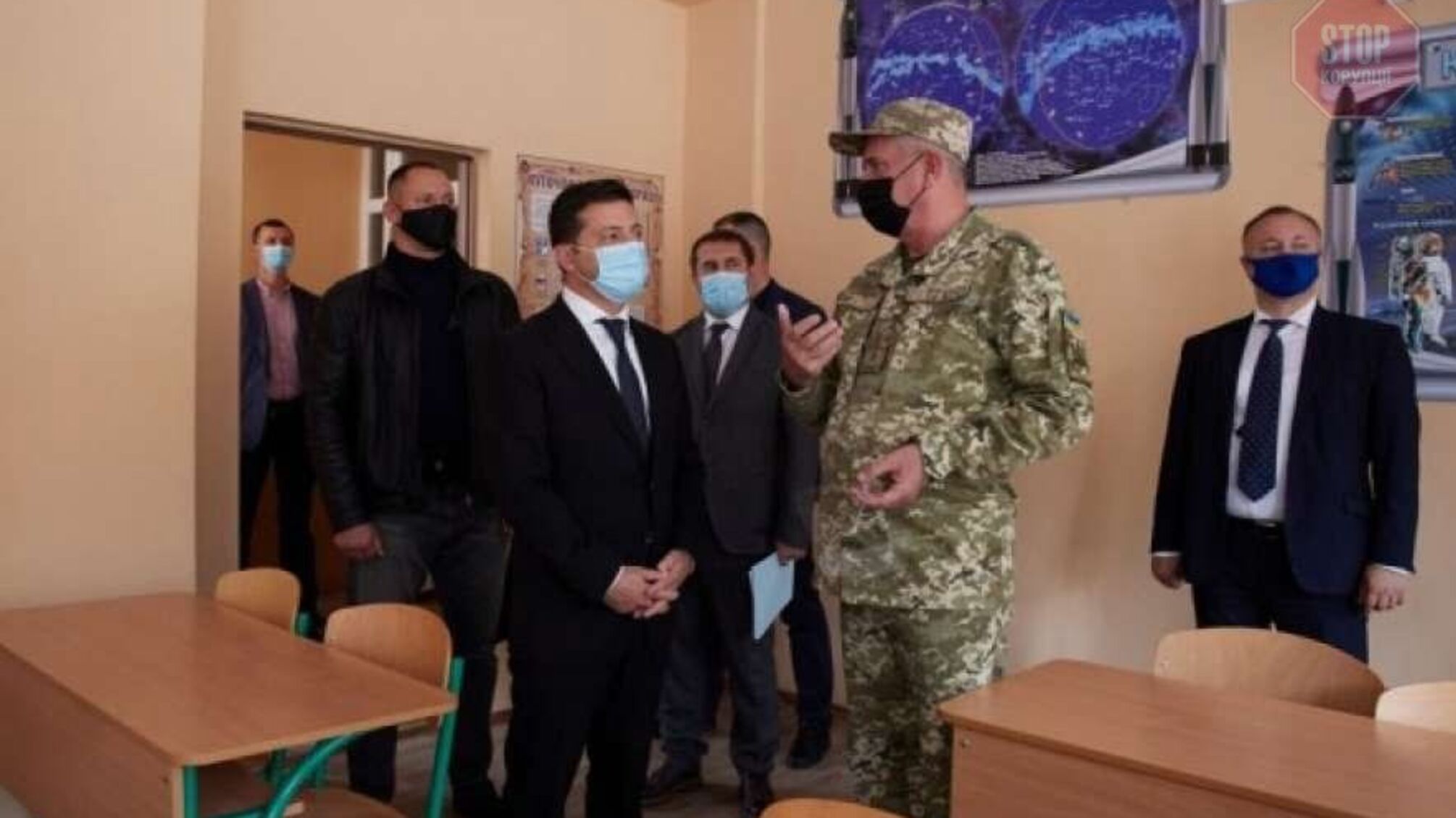 Президент відвідав кадетський ліцей на Луганщині