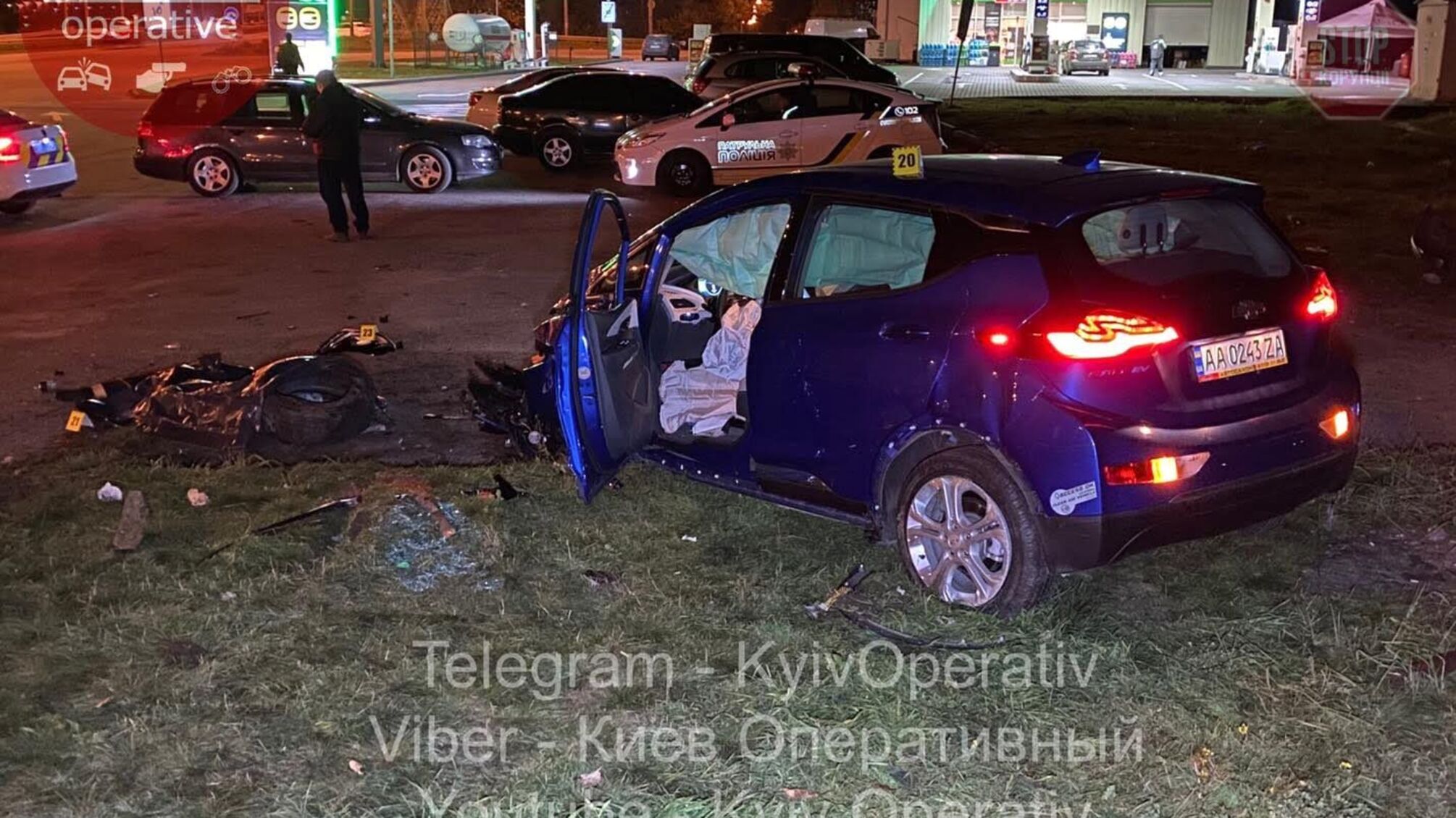 У столиці водій на смерть збив поліцейську (фото)
