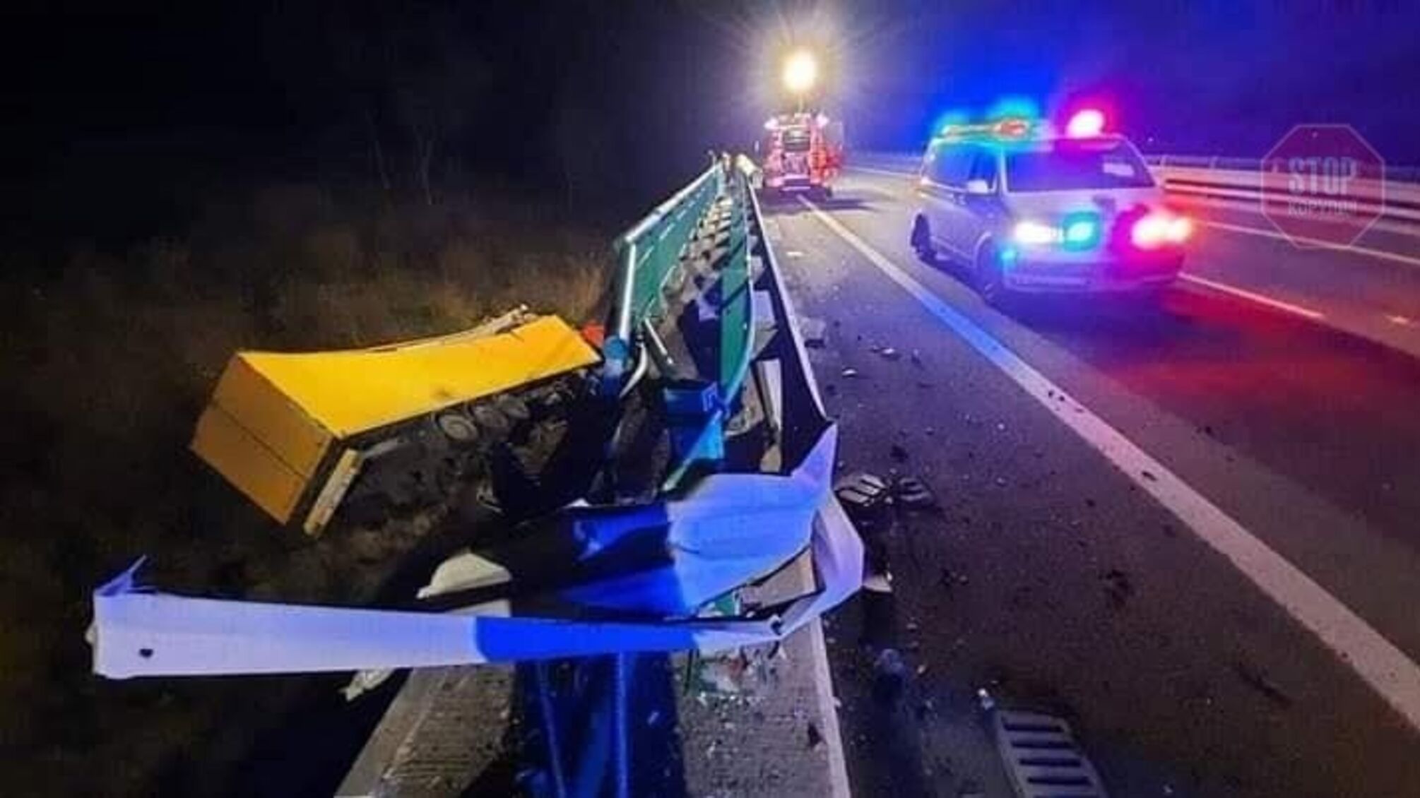 У Словаччині в жахливій аварії загинув український далекобійник (фото)