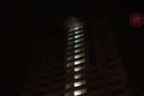 В Одесі на останньому поверсі 25-поверхівки сталася пожежа (фото)
