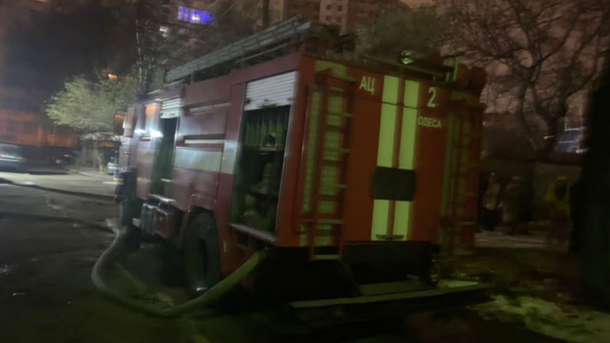 м. Одеса: на пожежі врятовано господаря квартири