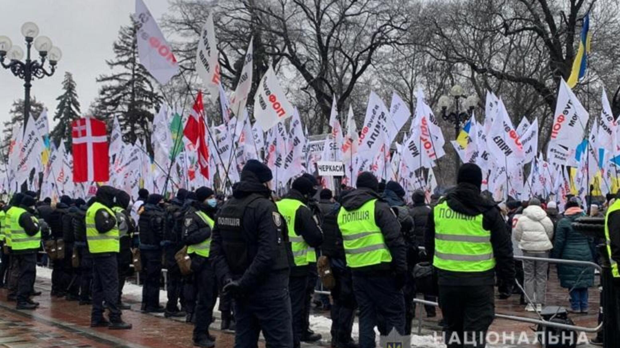 Правоохоронці посилили заходи безпеки в урядовому кварталі столиці