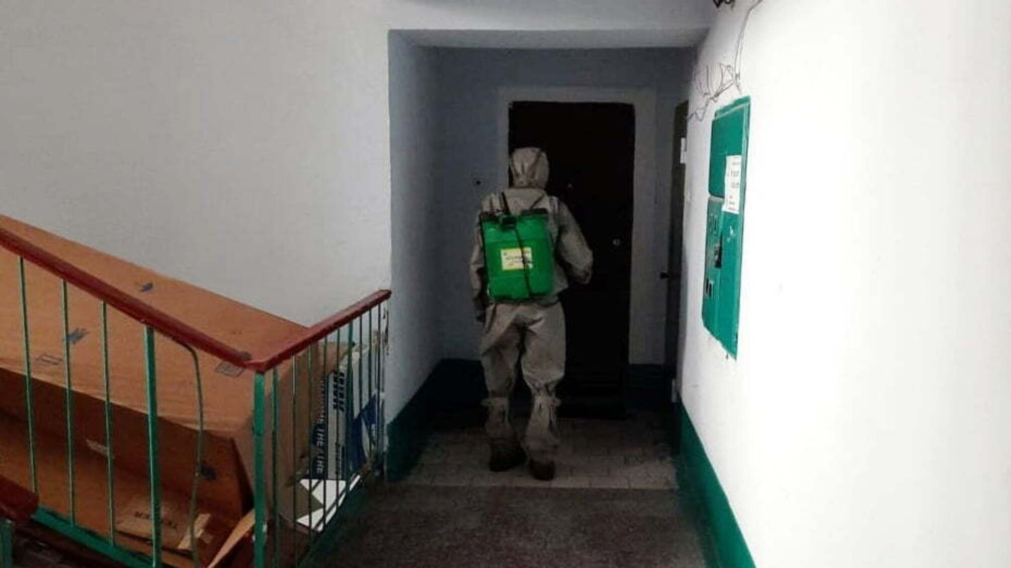 В Херсонській області рятувальники продовжують вживати профілактичні заходи із запобігання поширенню коронавірусної інфекції