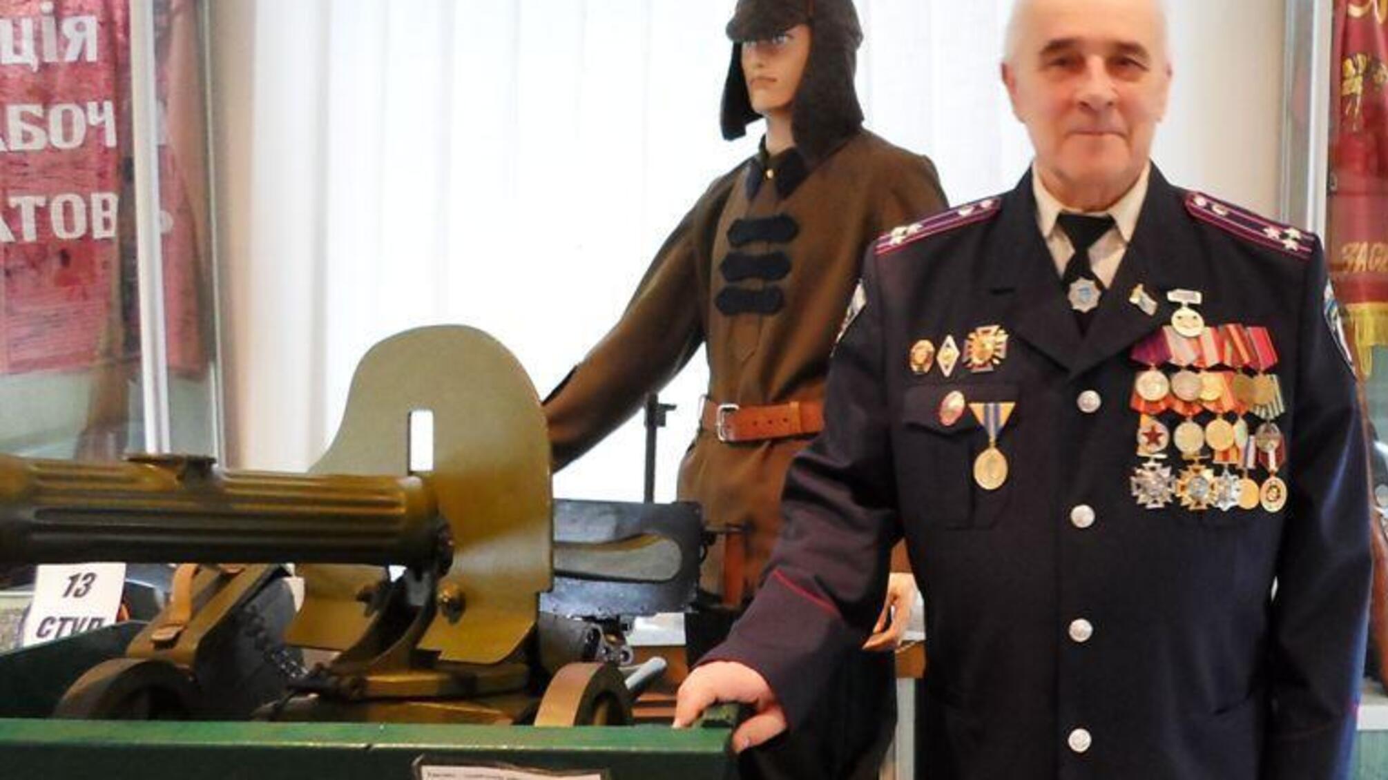 Директор музею поліції Одещини присвятив життя правоохоронним органам, аби передати свій досвід нащадкам