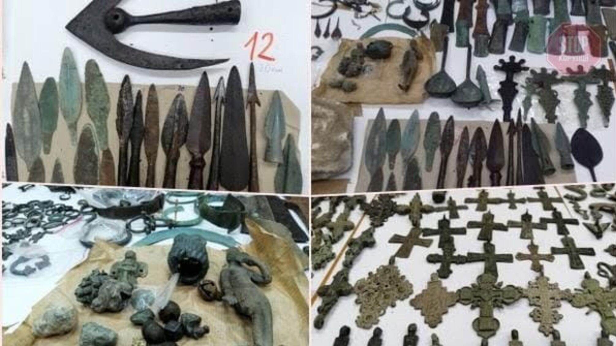 У Сербії затримали велику археологічну колекцію, замасковану під український паркет