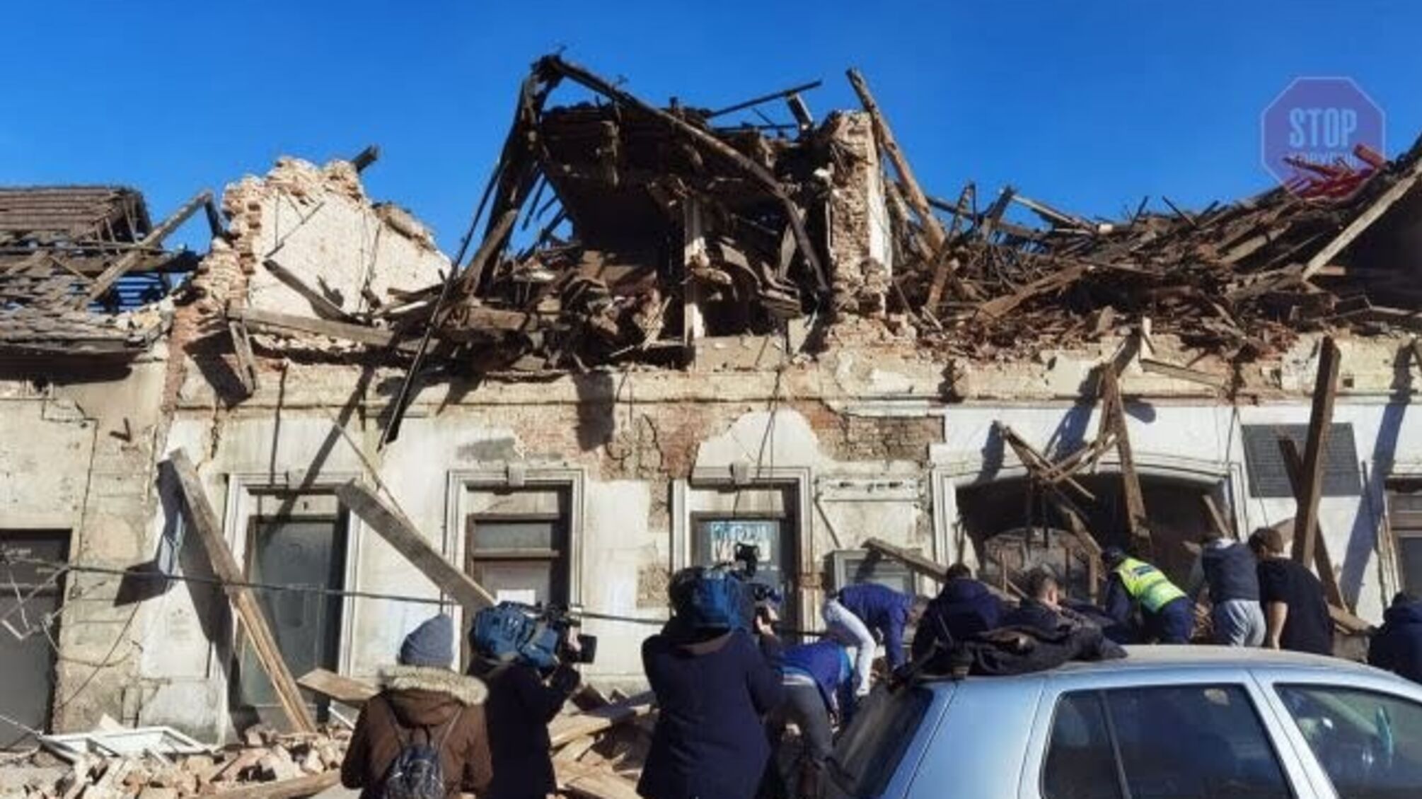 Люди ночували на вулицях: у Хорватії сталися ще три землетруси