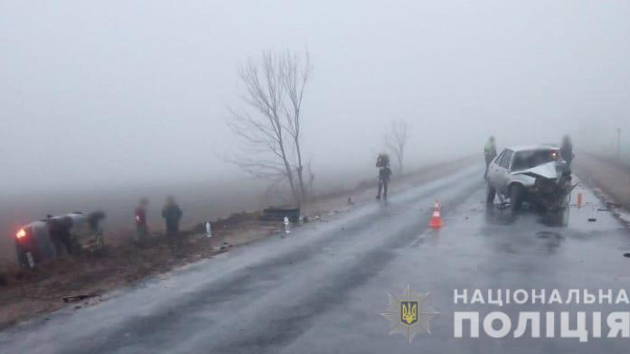 Поліцейські розслідують обставини ДТП в Болградському районі, в якій постраждали семеро людей