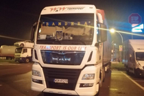 Напис ''Бандера'' на вантажівці викликав у Польщі скандал