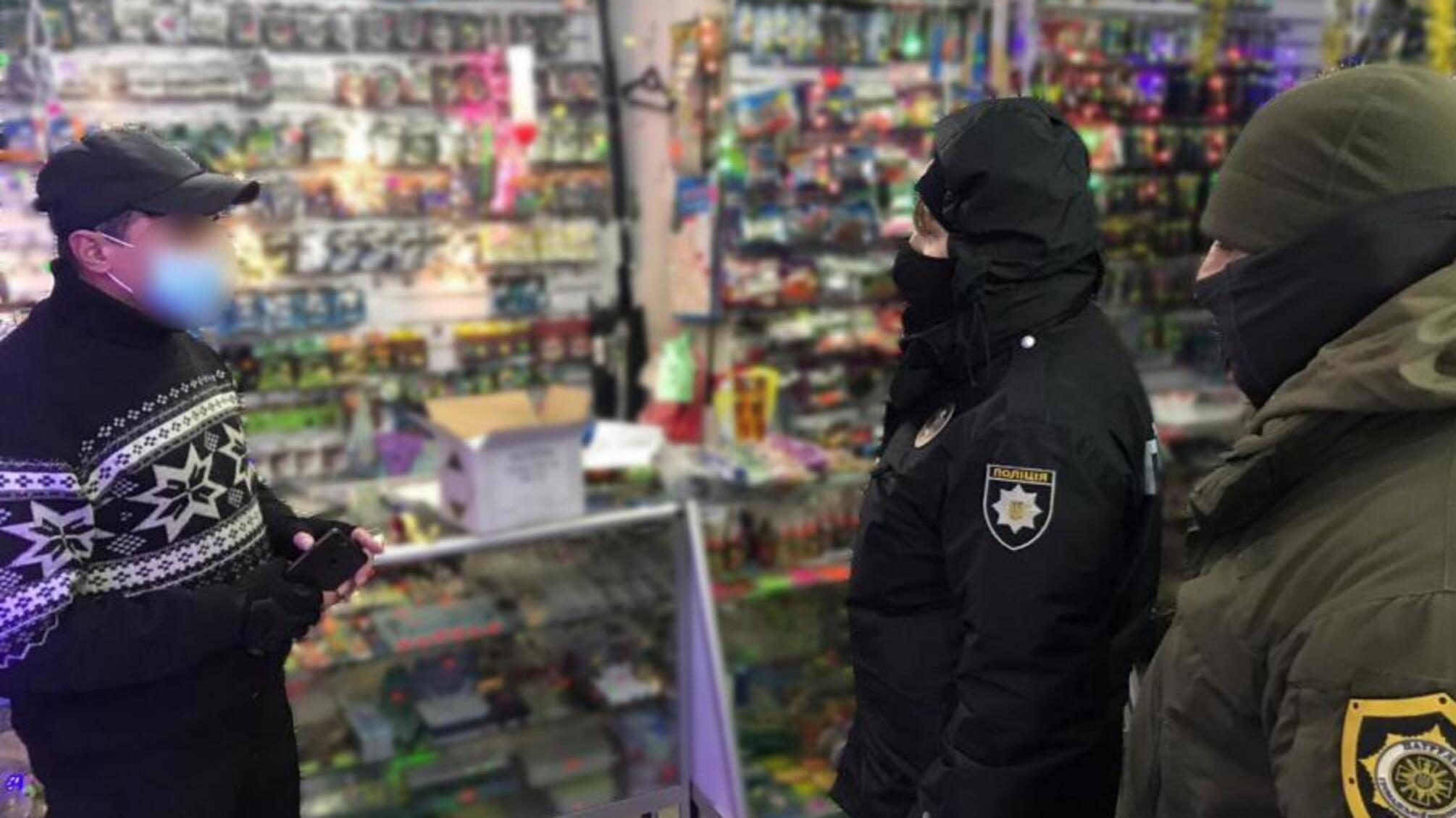 Поліцейські Одещини посилили контроль за продажем піротехнічної продукції