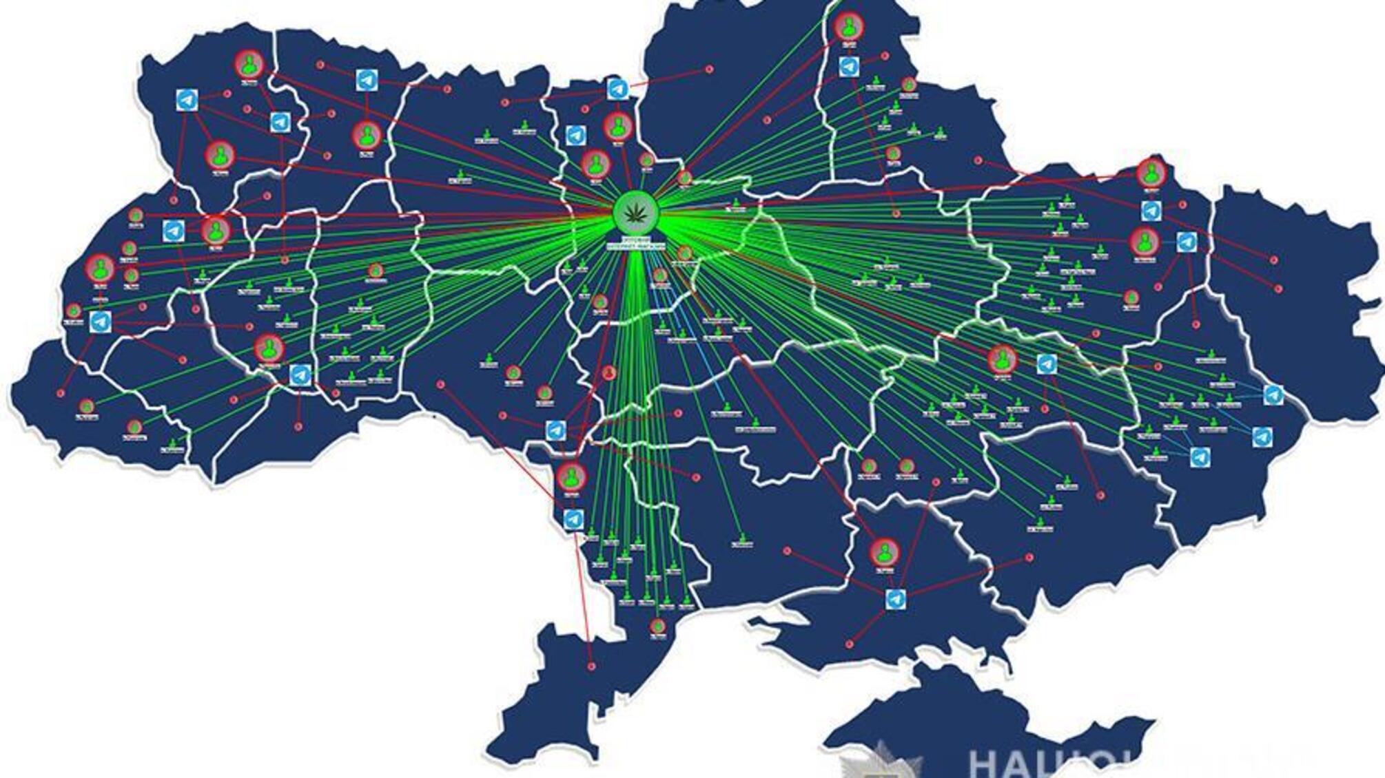 Нацполіція провела масштабну спецоперацію для ліквідації понад 100 інтернет-магазинів продажу наркотиків