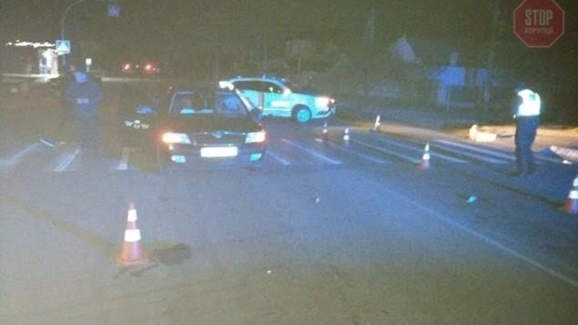 В Херсонской области таксист насмерть сбил пешехода (фото)