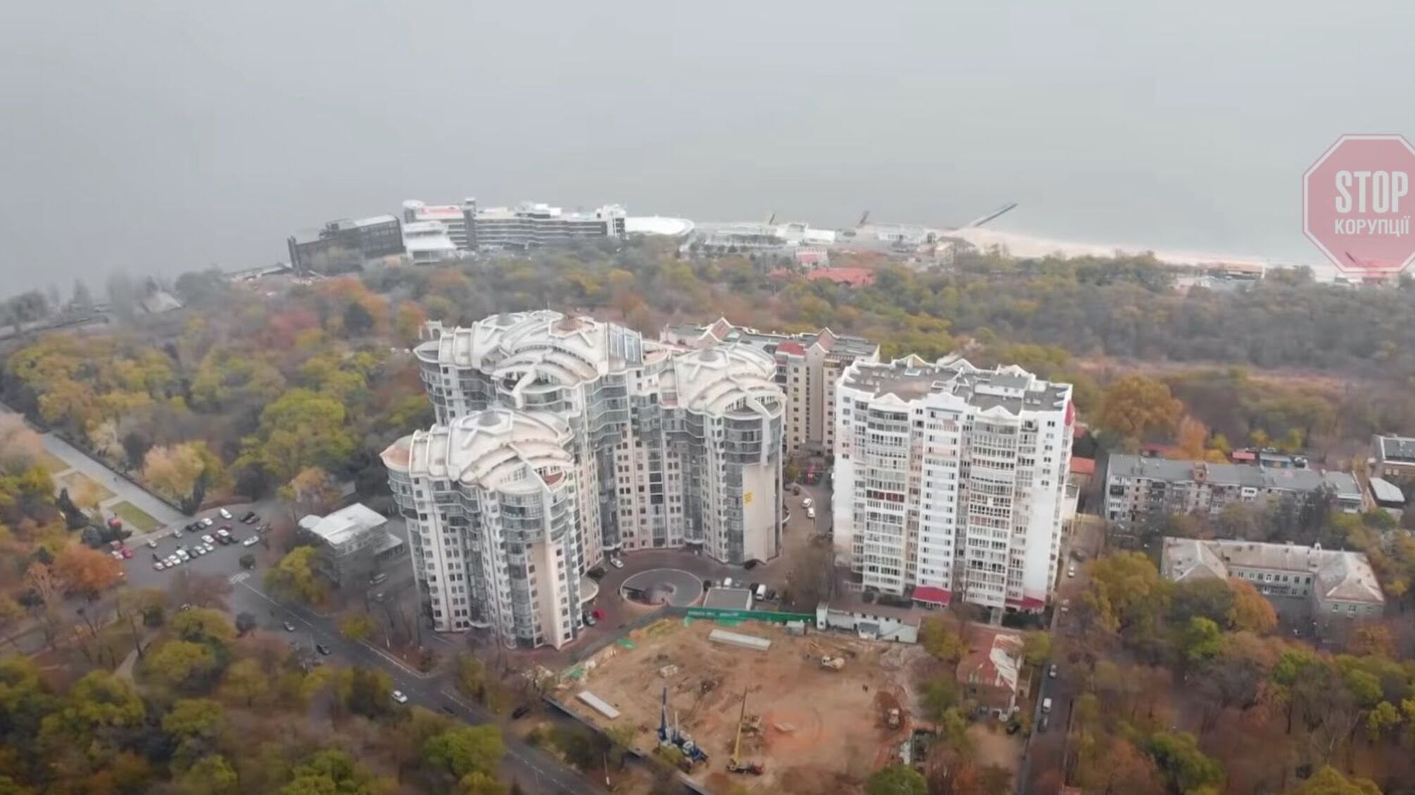 В Одессе компания «Грановский» незаконно возводит элитный дом