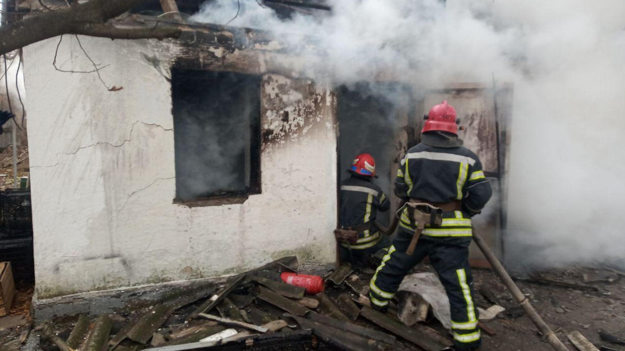 Запорізька область: внаслідок пожежі травмувався 38-річний чоловік